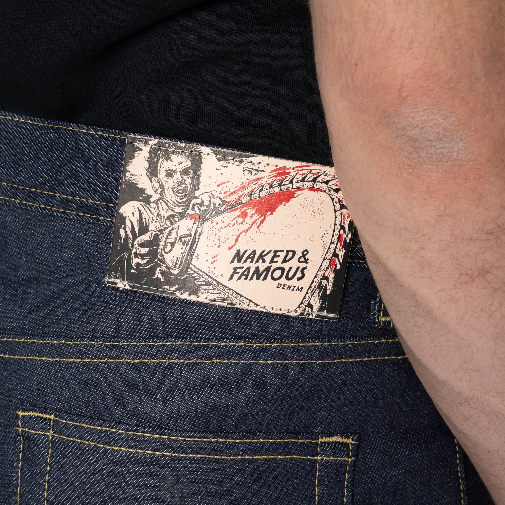 Weird Guy - Texas Chainsaw Massacre "Leatherface" Selvedge - Indigo