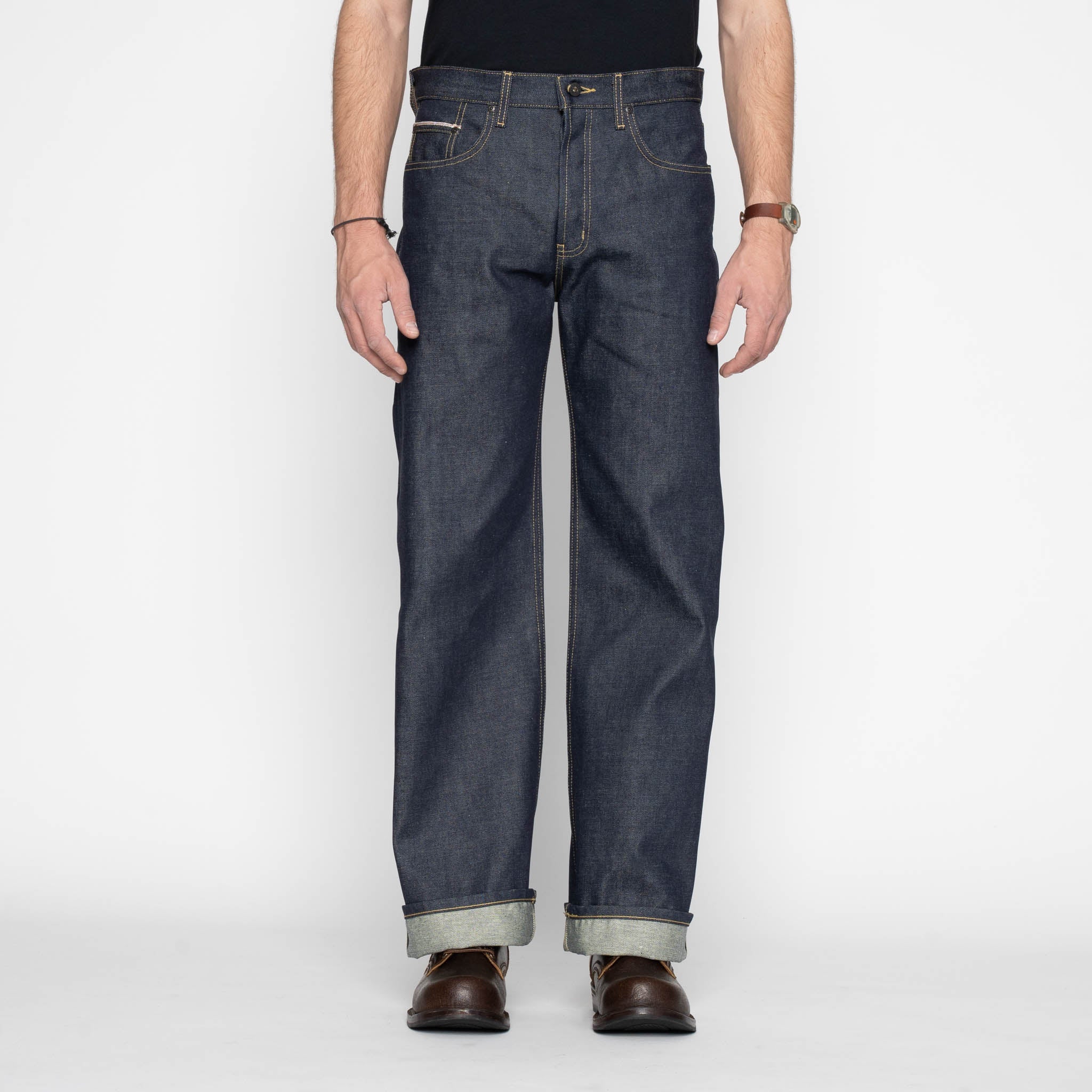 Strong Guy - Texas Chainsaw Massacre "Leatherface" Selvedge - Indigo by Naked & Famous Denim