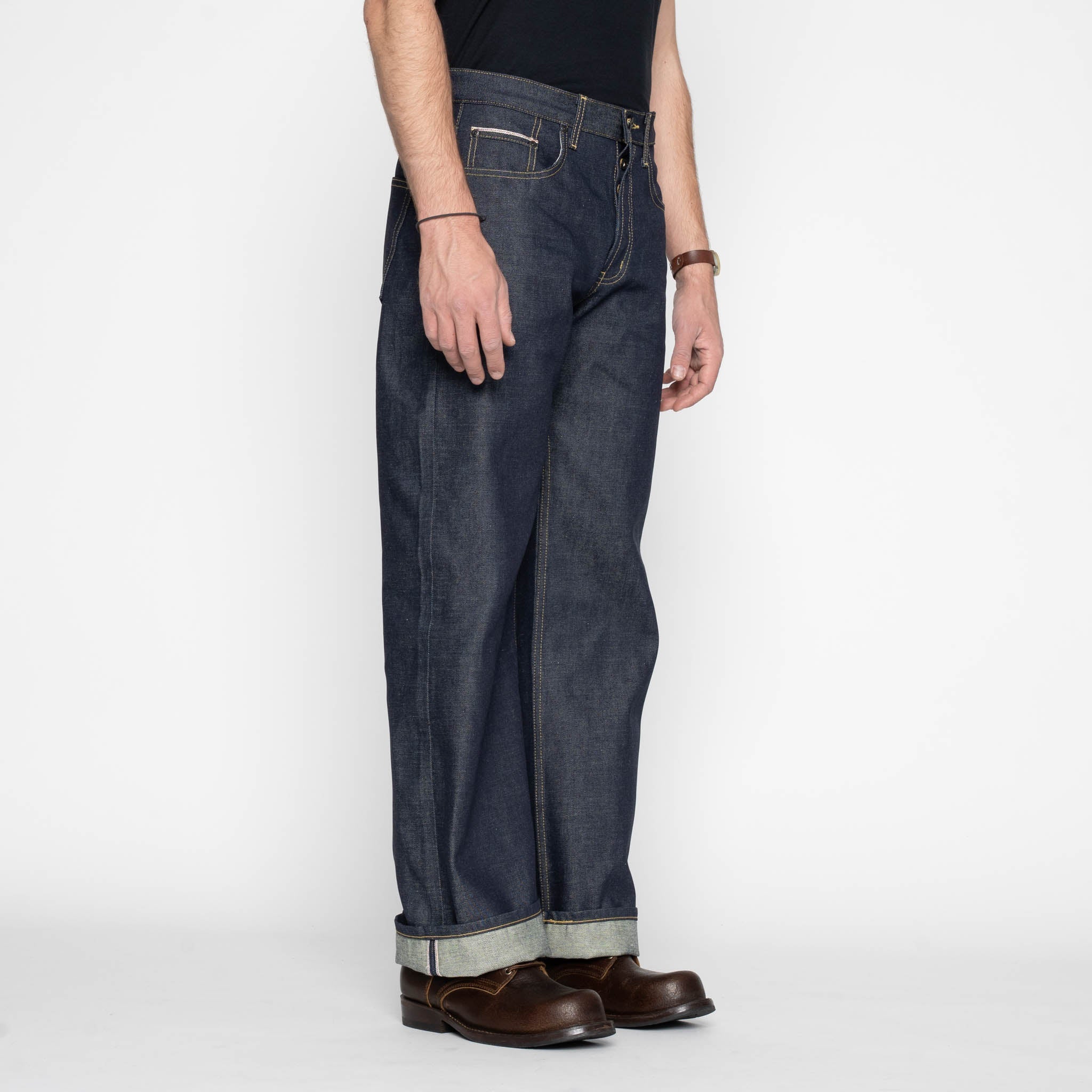 Strong Guy - Texas Chainsaw Massacre "Leatherface" Selvedge - Indigo by Naked & Famous Denim
