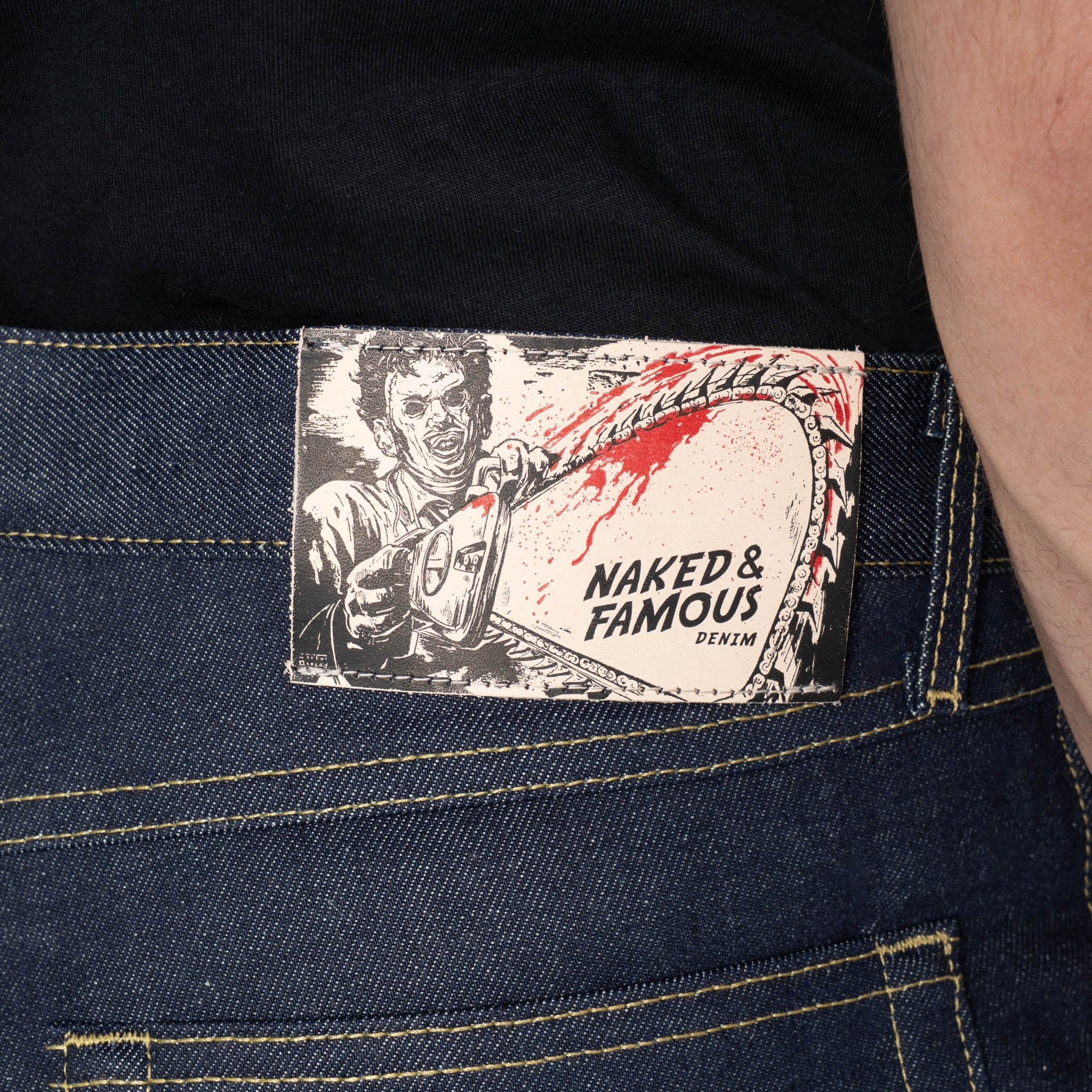 True Guy - Texas Chainsaw Massacre "Leatherface" Selvedge - Indigo by Naked & Famous Denim