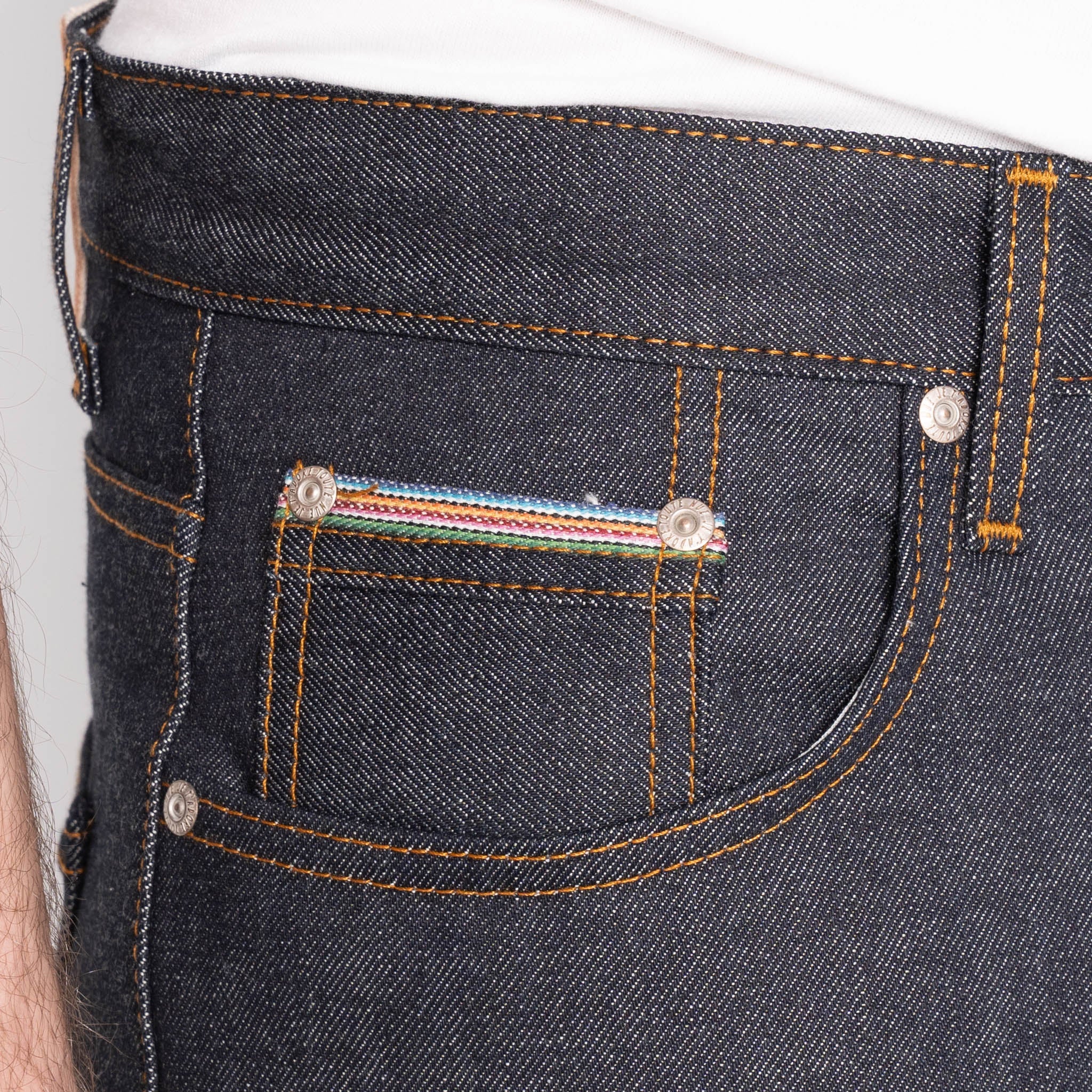 Easy Guy - Dia De Los Muertos Selvedge - Indigo by Naked & Famous Denim