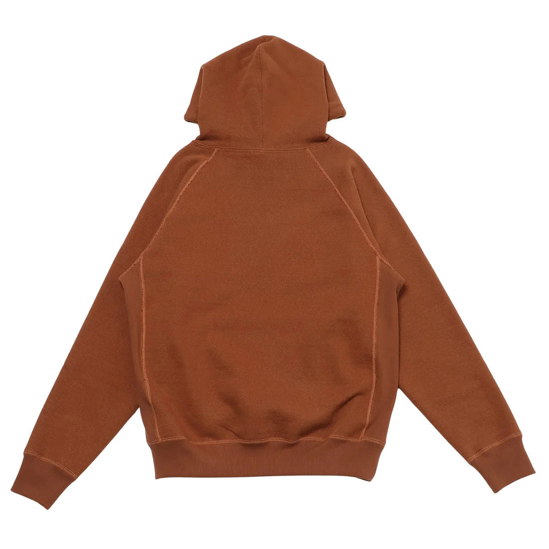 Pullover Hoodie - Double Heavyweight - Rust by Wonder Looper
