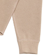 Henley - Foxfibre Heavyweight Waffle -Coyote 15 by Wonder Looper