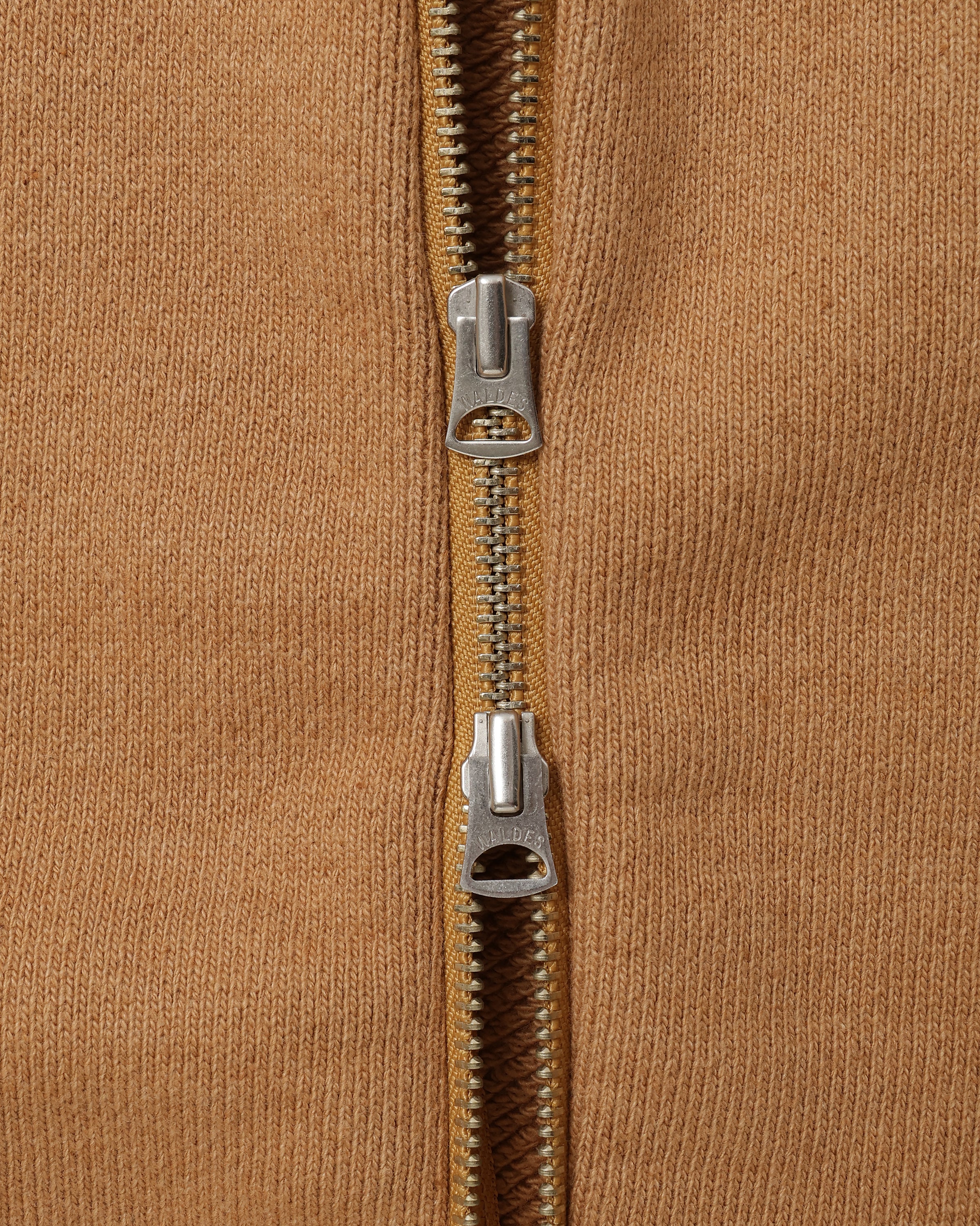 Zip Hoodie - Foxfibre® Double Heavyweight French Terry - Coyote 80