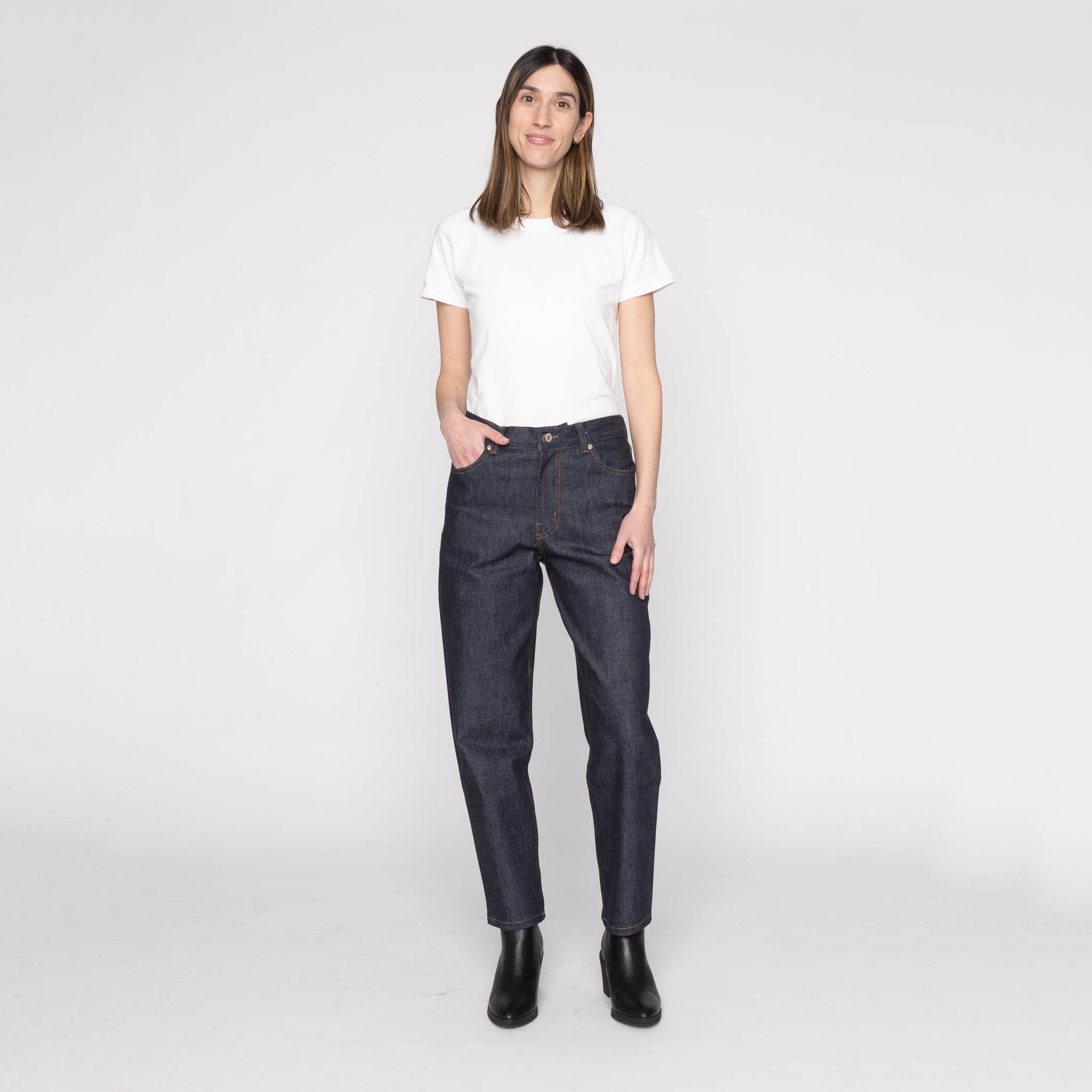 Bestie - 10oz Rinsed Denim | Naked & Famous Denim