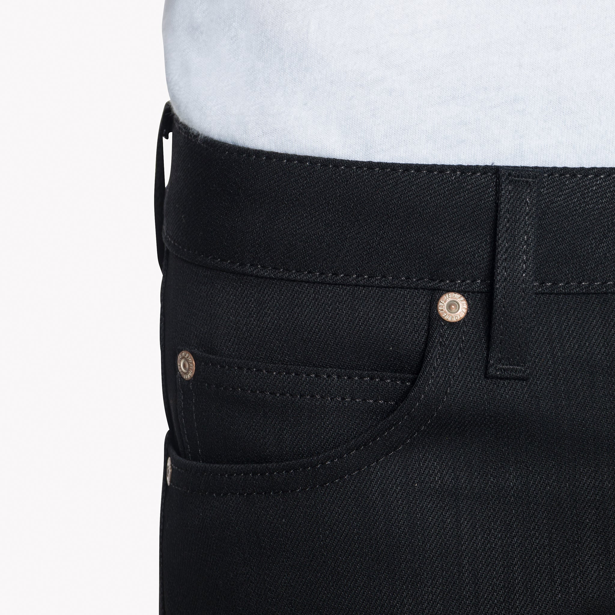 Skinny Guy - Black Power Stretch | Naked & Famous Denim