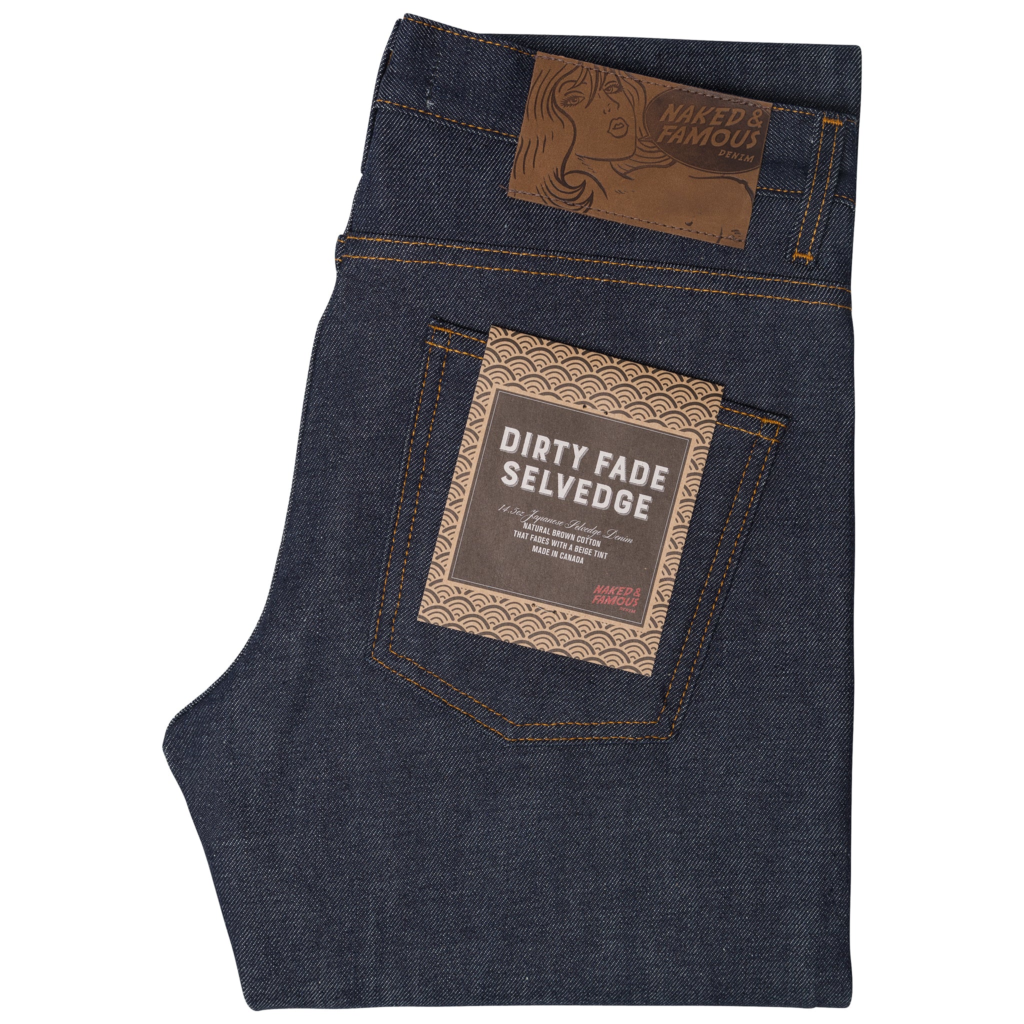 Super Guy - Dirty Fade Selvedge | Naked & Famous Denim