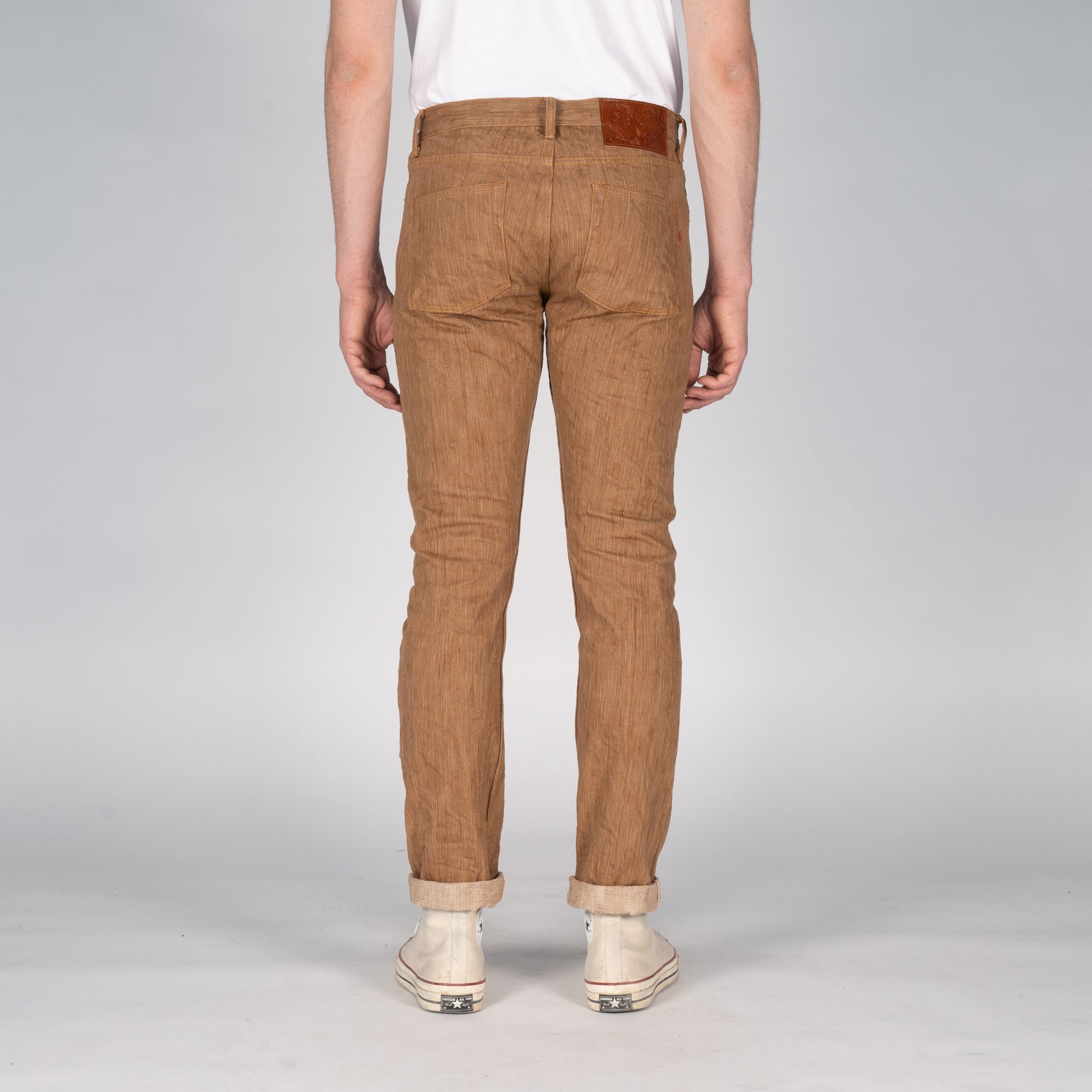 Super Guy - MIJ11 - Tokushima Intangible Cultural Treasure Hand Dyed Kakishibu Selvedge