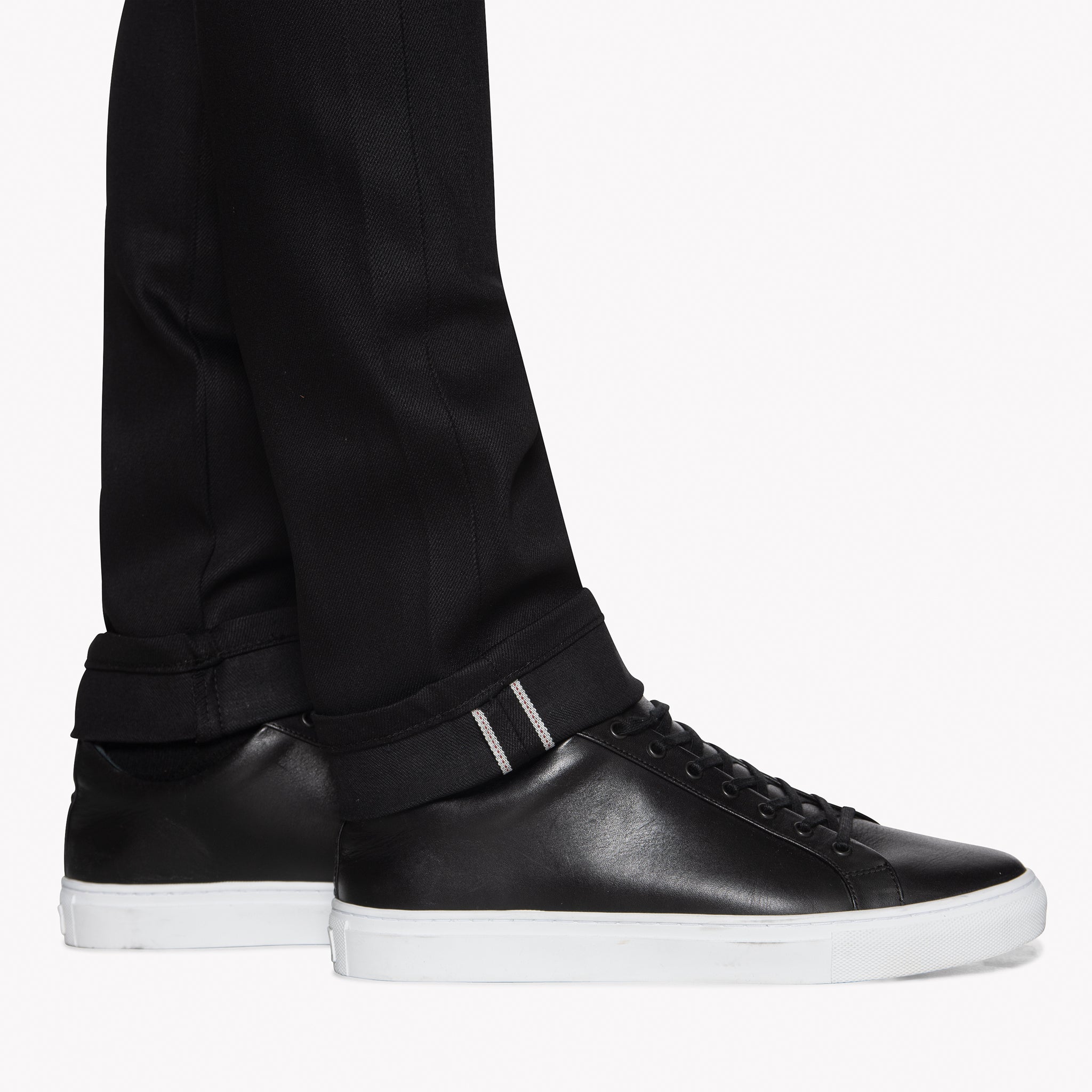 Stacked Guy - Black Cobra Stretch Selvedge | Naked & Famous Denim