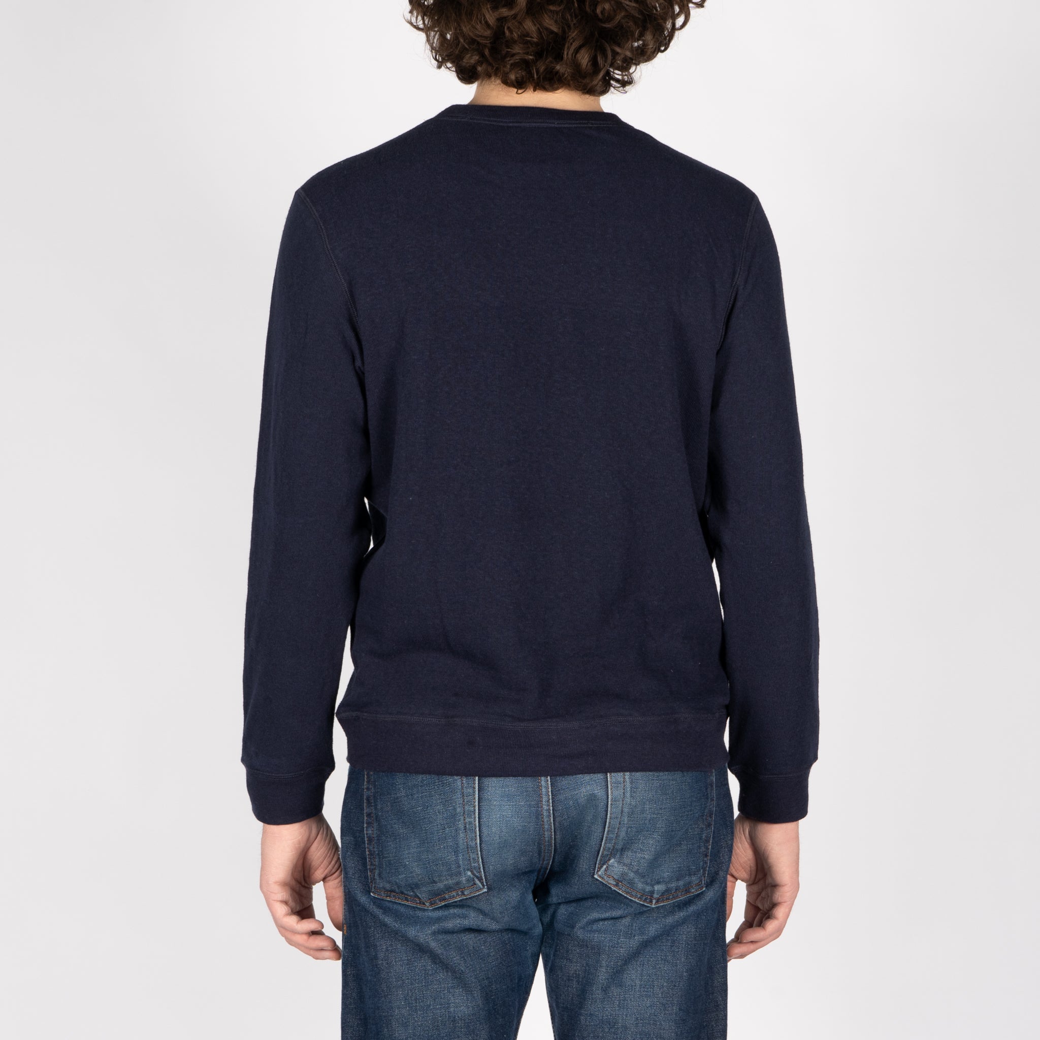 Vintage Doubleface - Solid Navy by Naked & Famous Denim