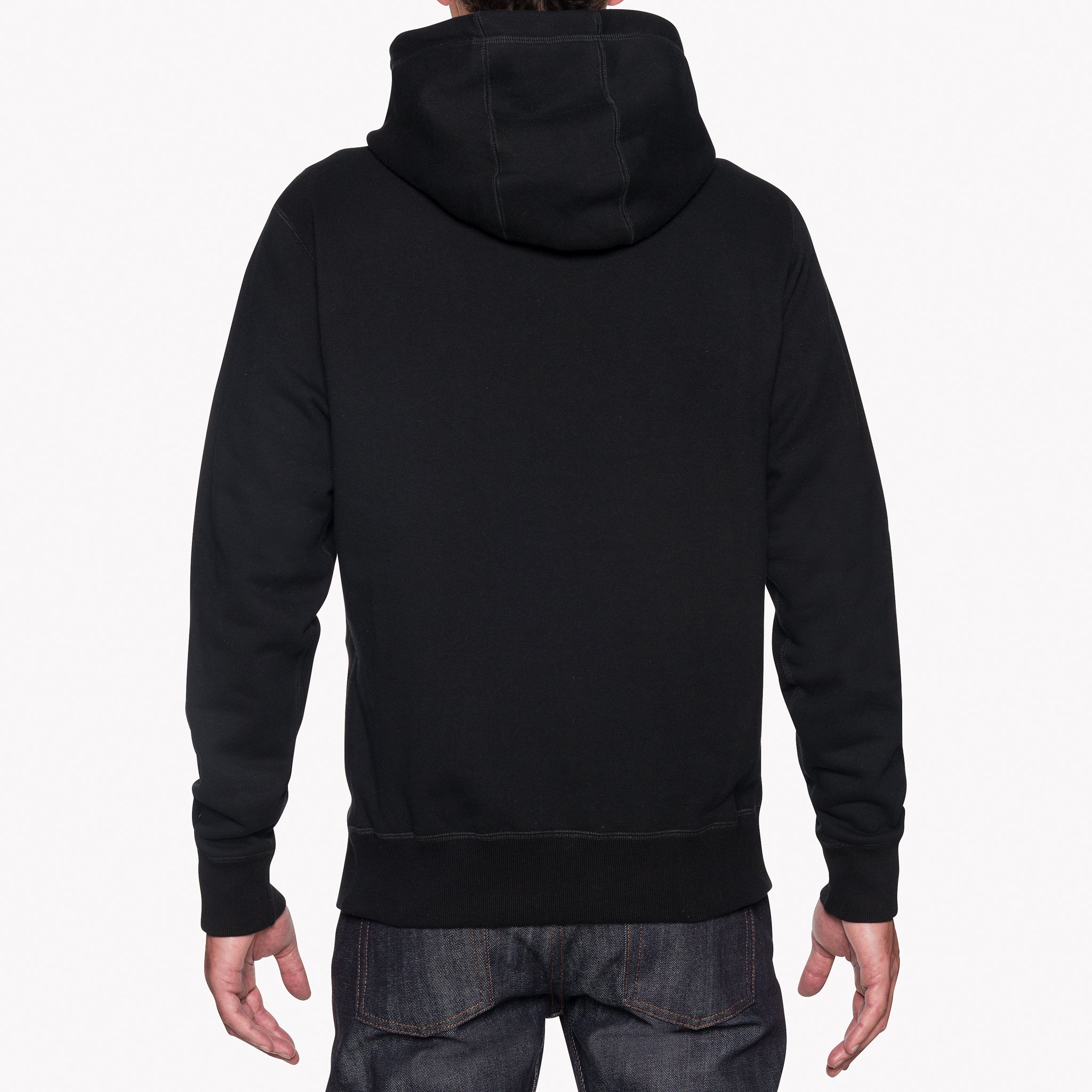 Pullover Hoodie - Heavyweight Terry - Black| Naked & Famous Denim