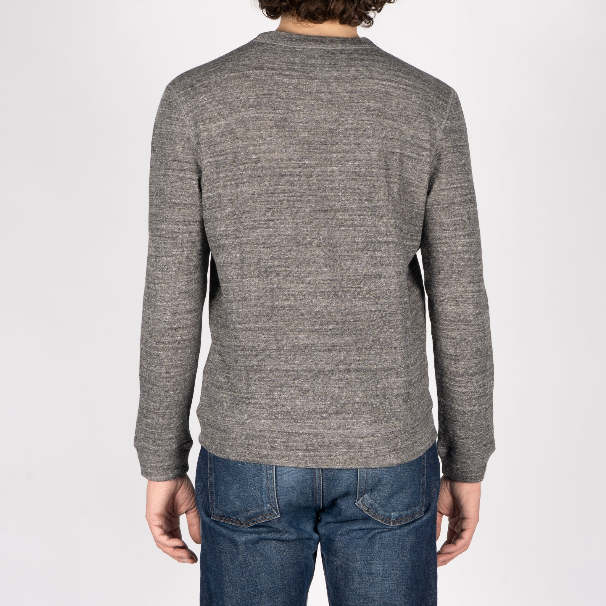 Slim Crew - Vintage Doubleface - Charcoal | Naked & Famous Denim