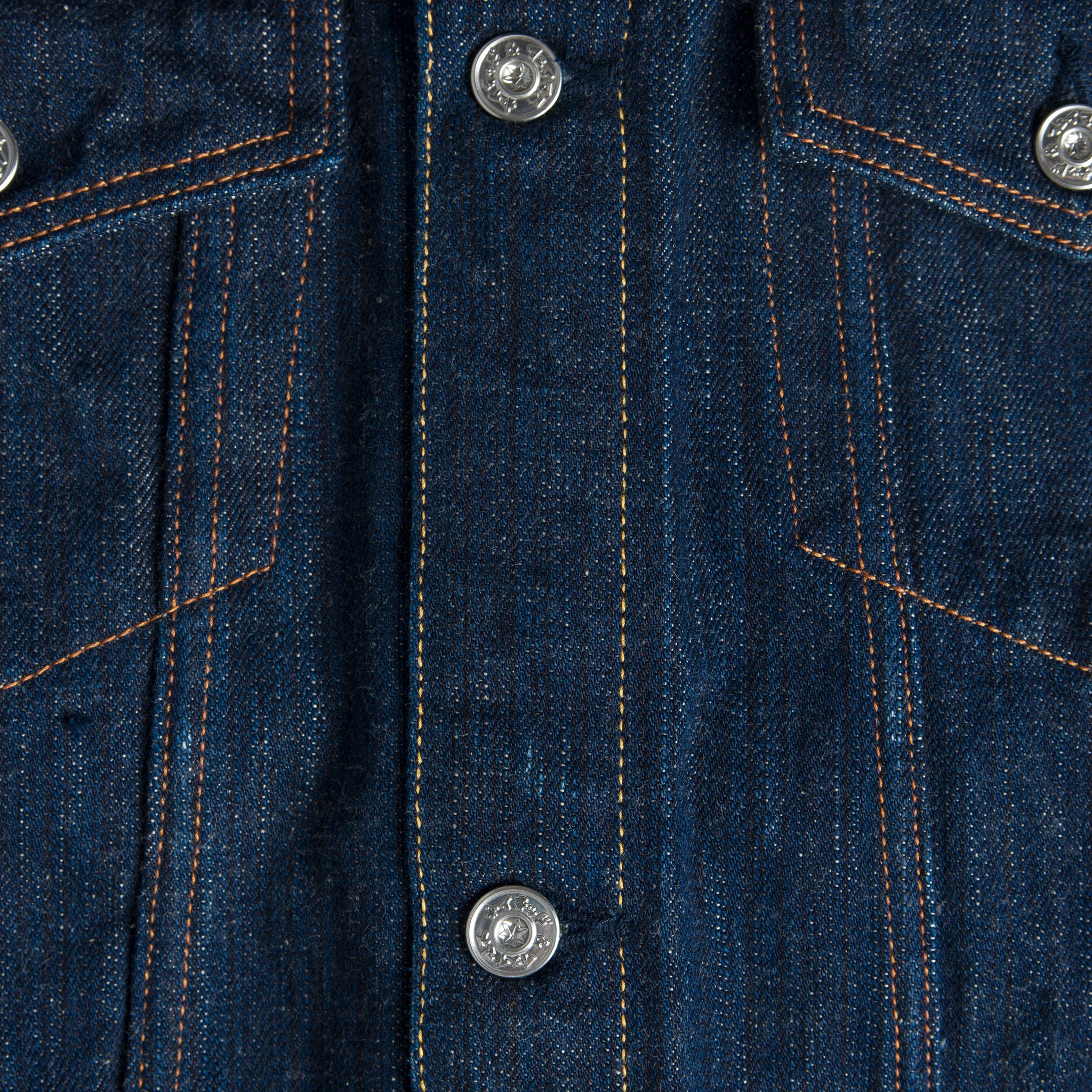 Denim Jacket - MIJ9 - "Tennen Ai" Natural Indigo Slub Selvedge | Naked & Famous Denim