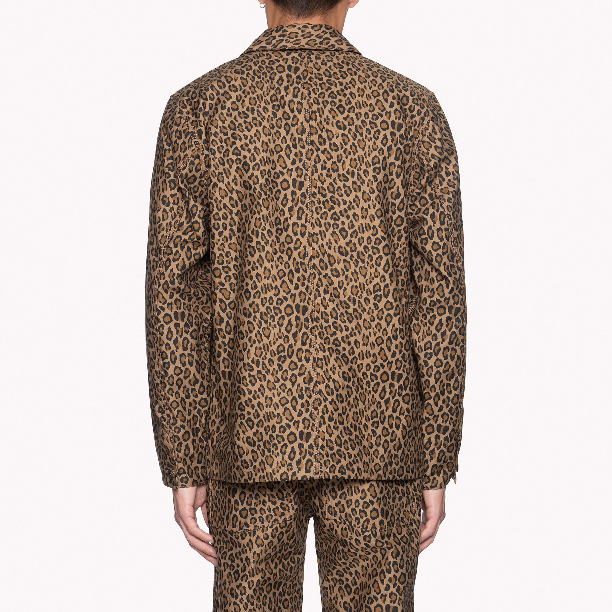 Chore Coat - Leopard Print | Naked & Famous Denim