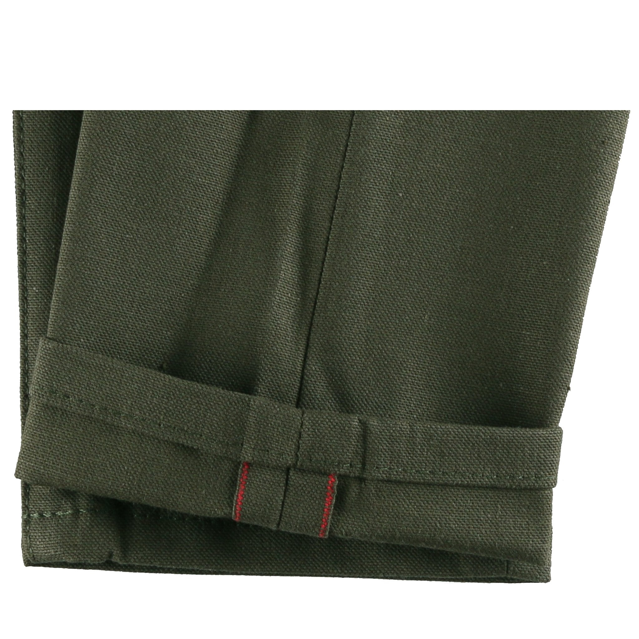 Women's - Max - Army Green Duck Selvedge