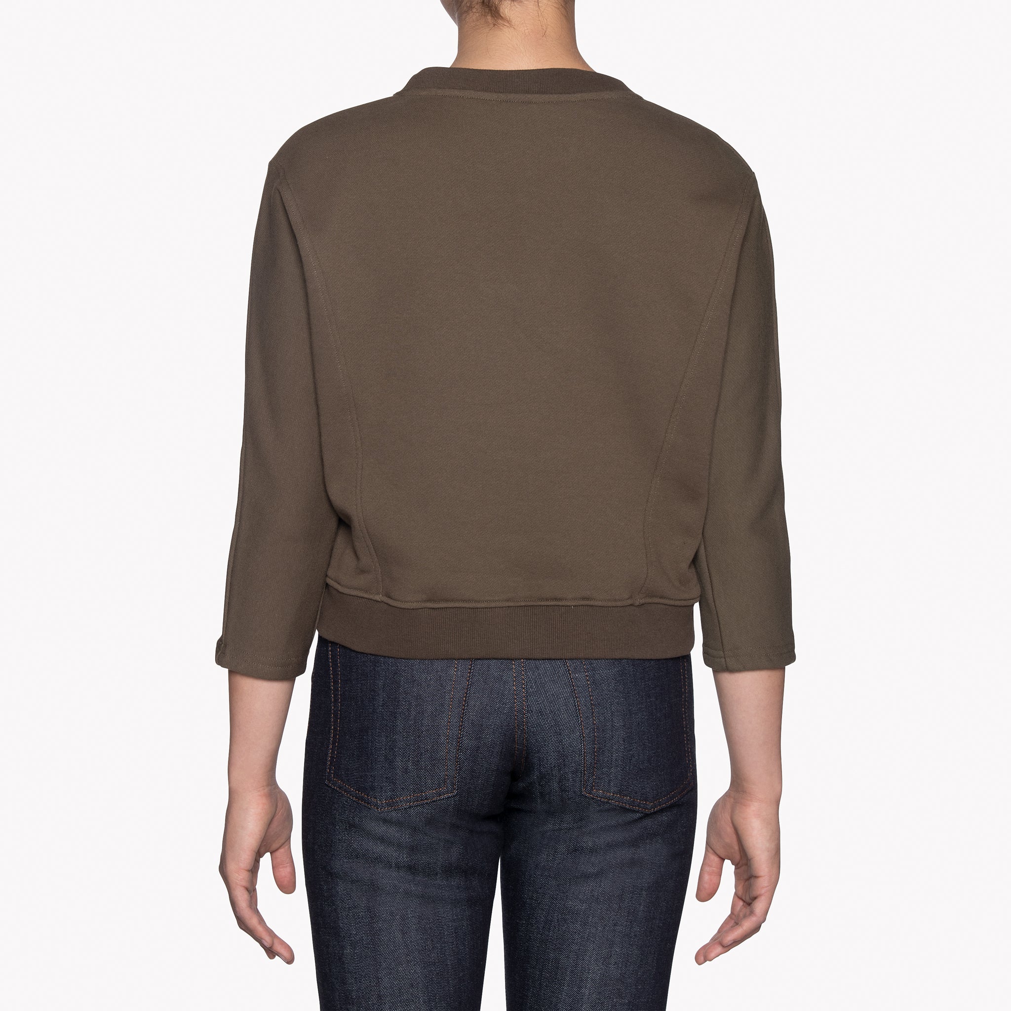 Women's - Smart Crew - Terry - Hunter | Naked & Famous Denim