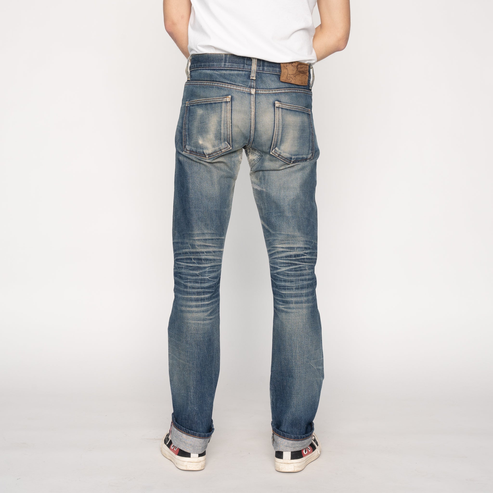 Dirty Fade Selvedge - Fade Example - Back
