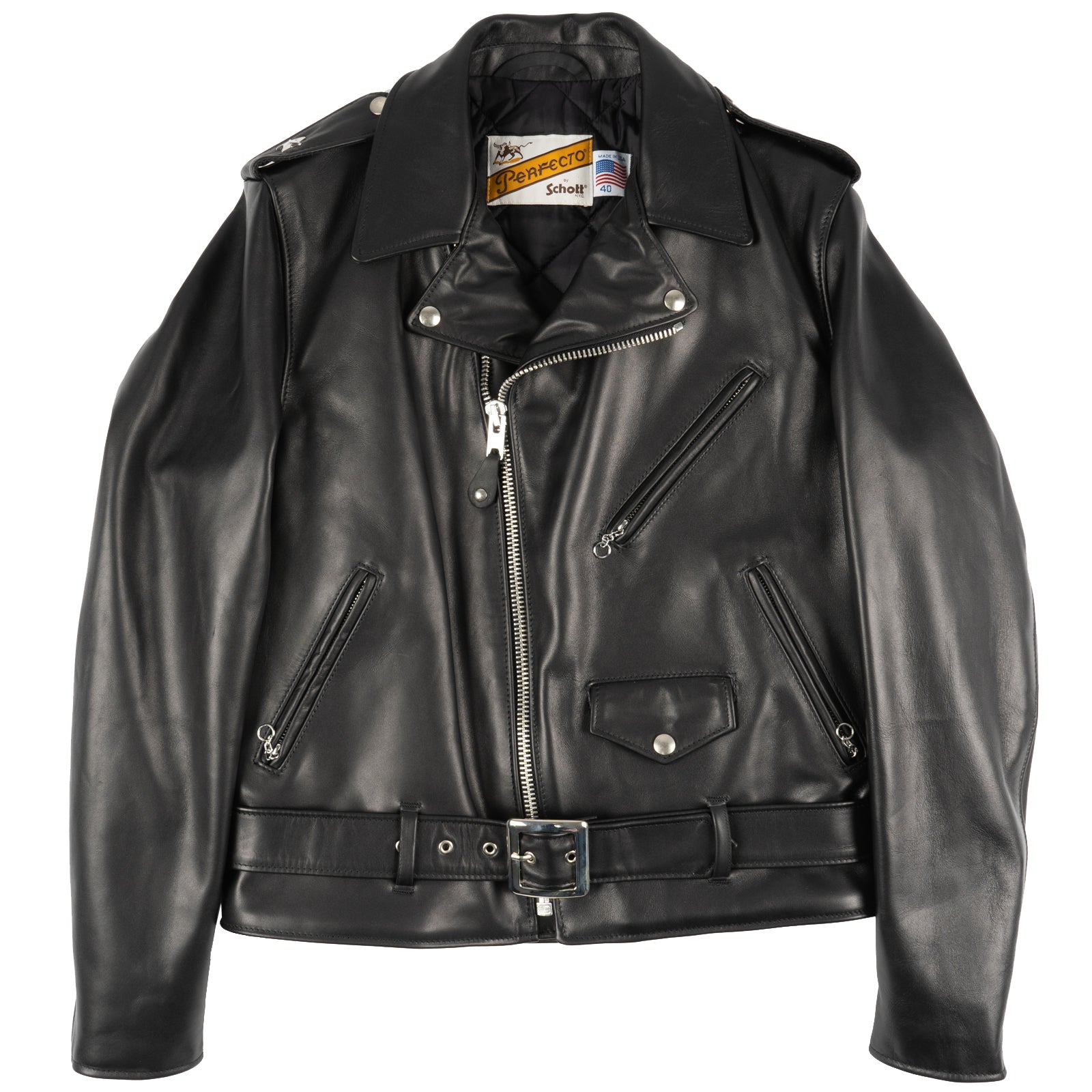 Blouson Perfecto Schott 613 613 Perfecto 613 One Star Perfecto Black