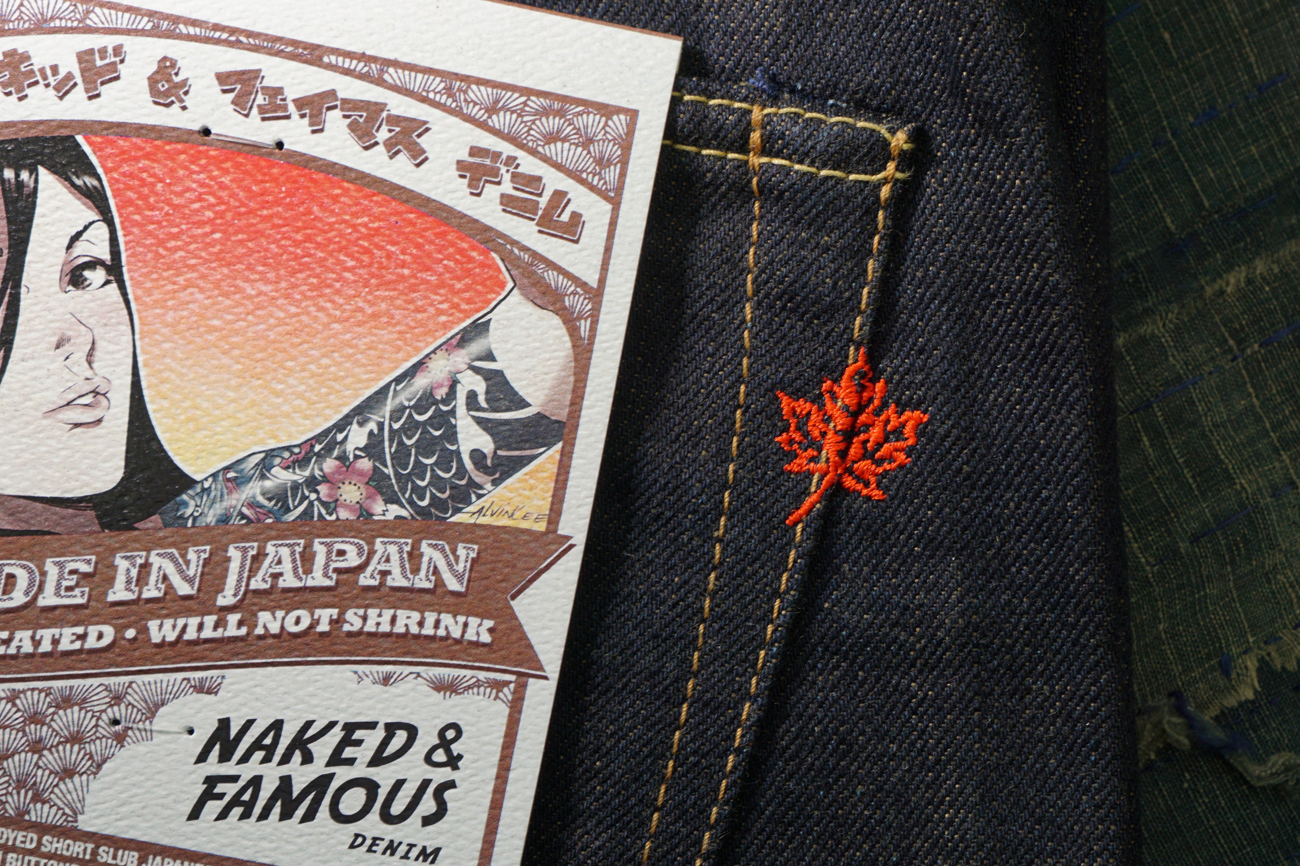 First Look: Naked & Famous Denim MIJ5 - Kogare Kakishibu
