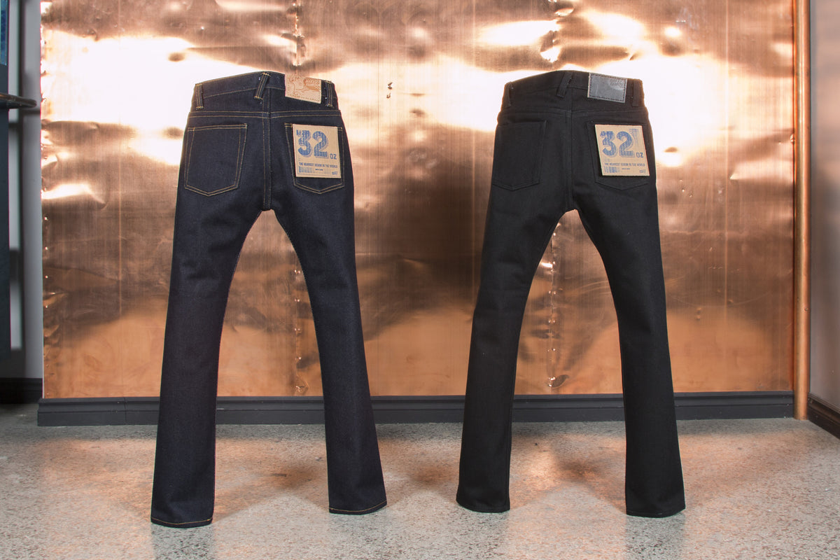 The last run of Naked & Famous Denim Super Heavyweight 32oz Selvedge D