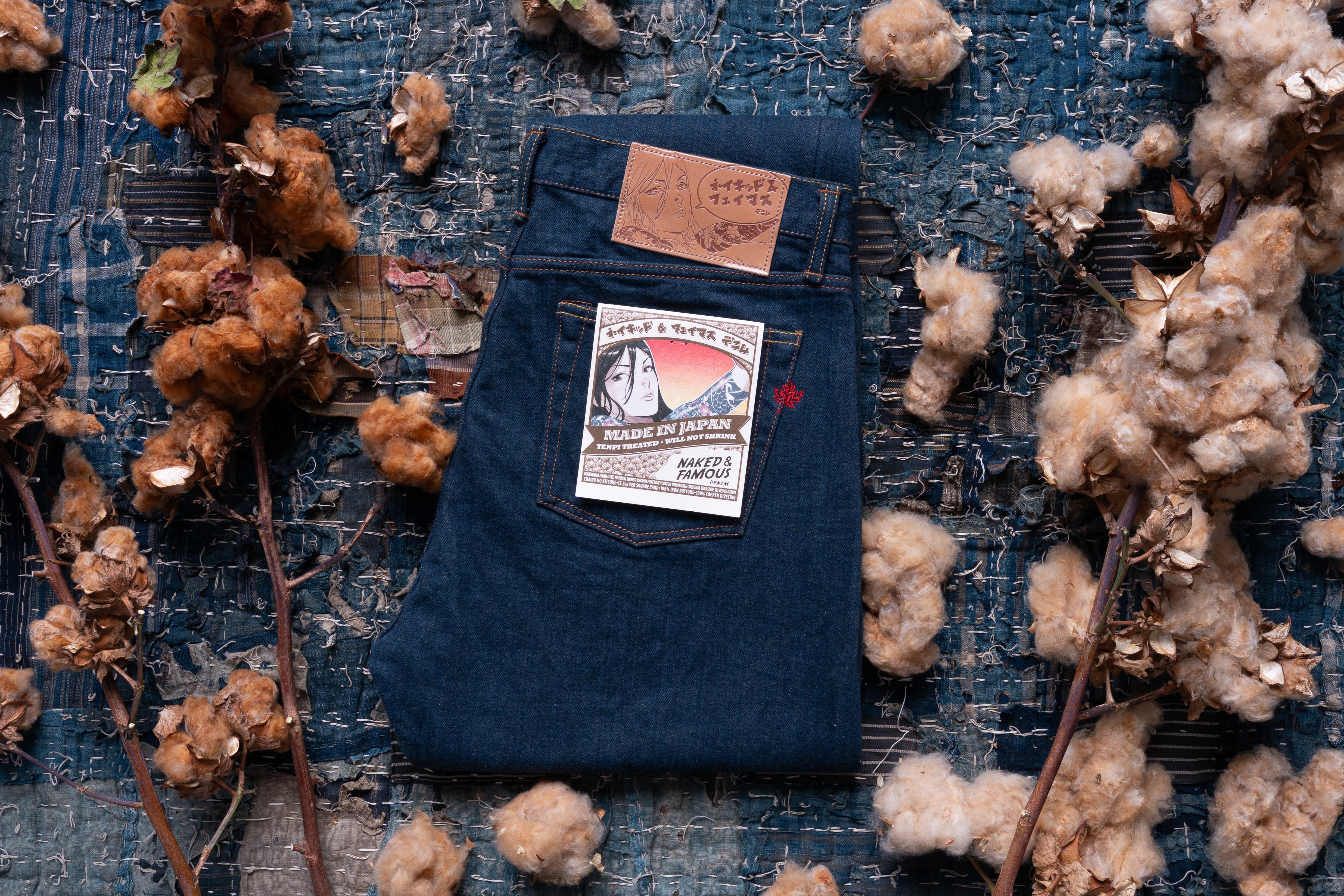 New Jeans セット　Japan exclusive The Art Of Greencast Denim: Introducing The MIJ12 Aomidori Selvedge タレントカード
