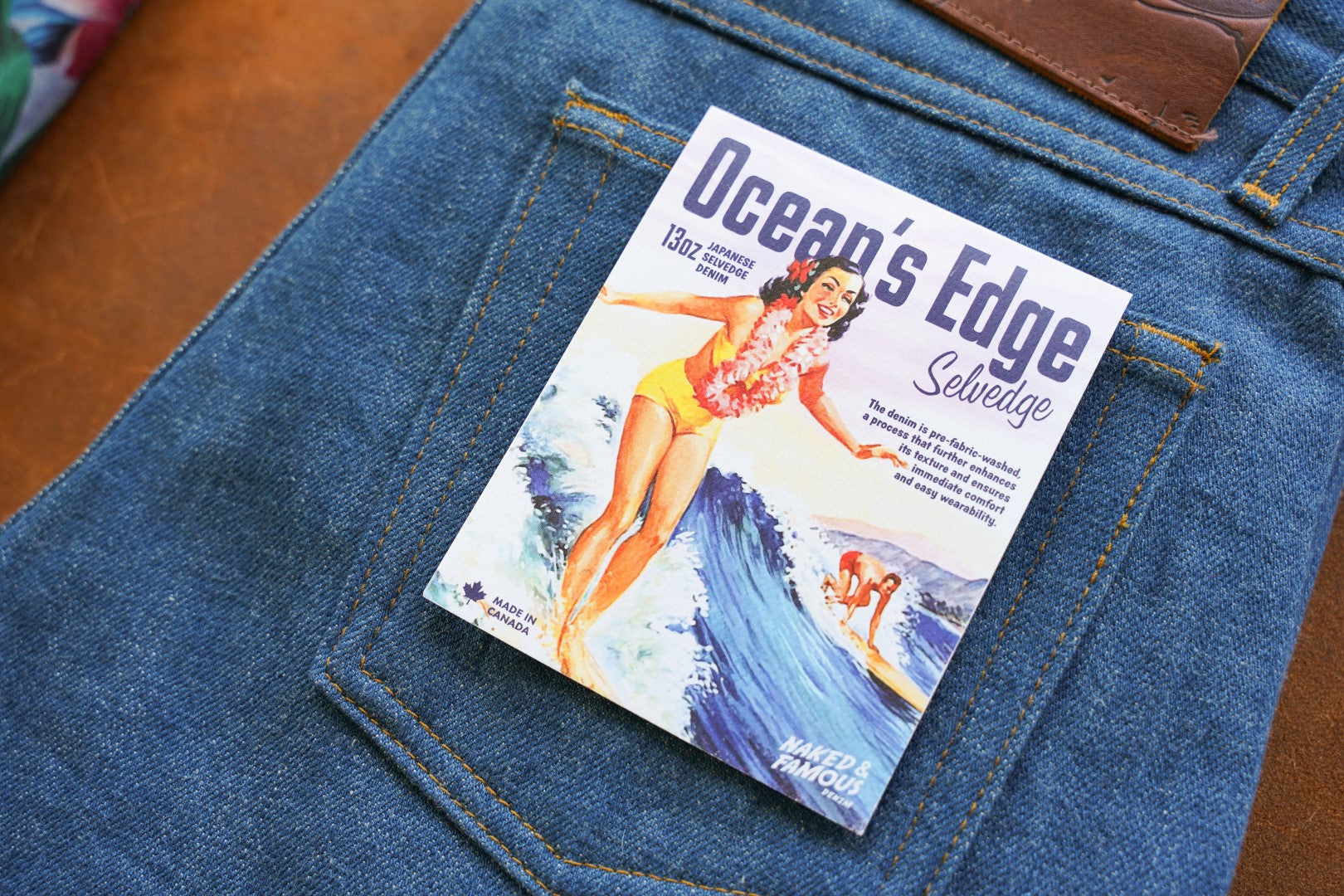 Learn All About The Naked & Famous Denim - Oceans Edge Selvedge