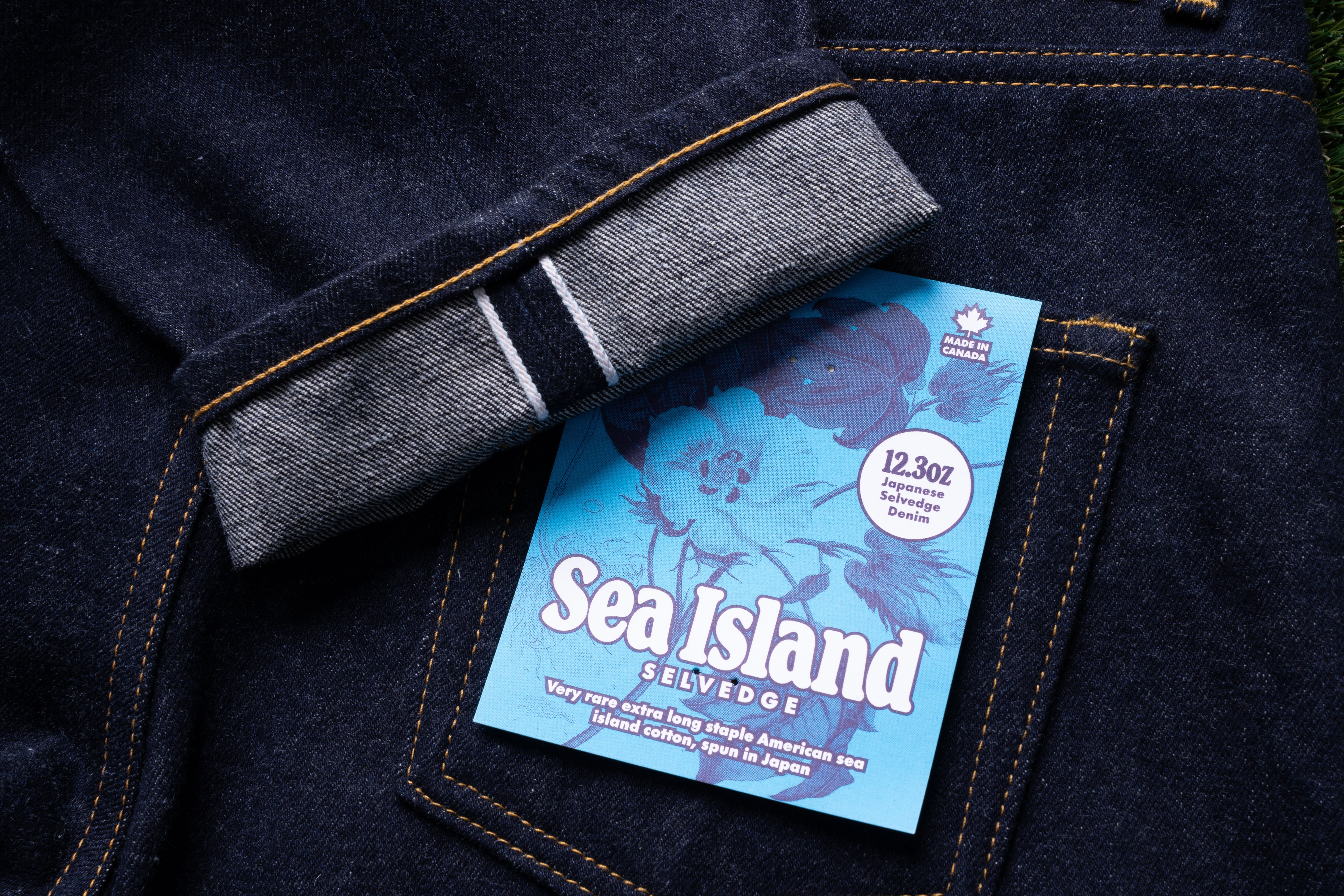 NEAT American Sea Island Cotton Denim NEAT Chino AMERICAN