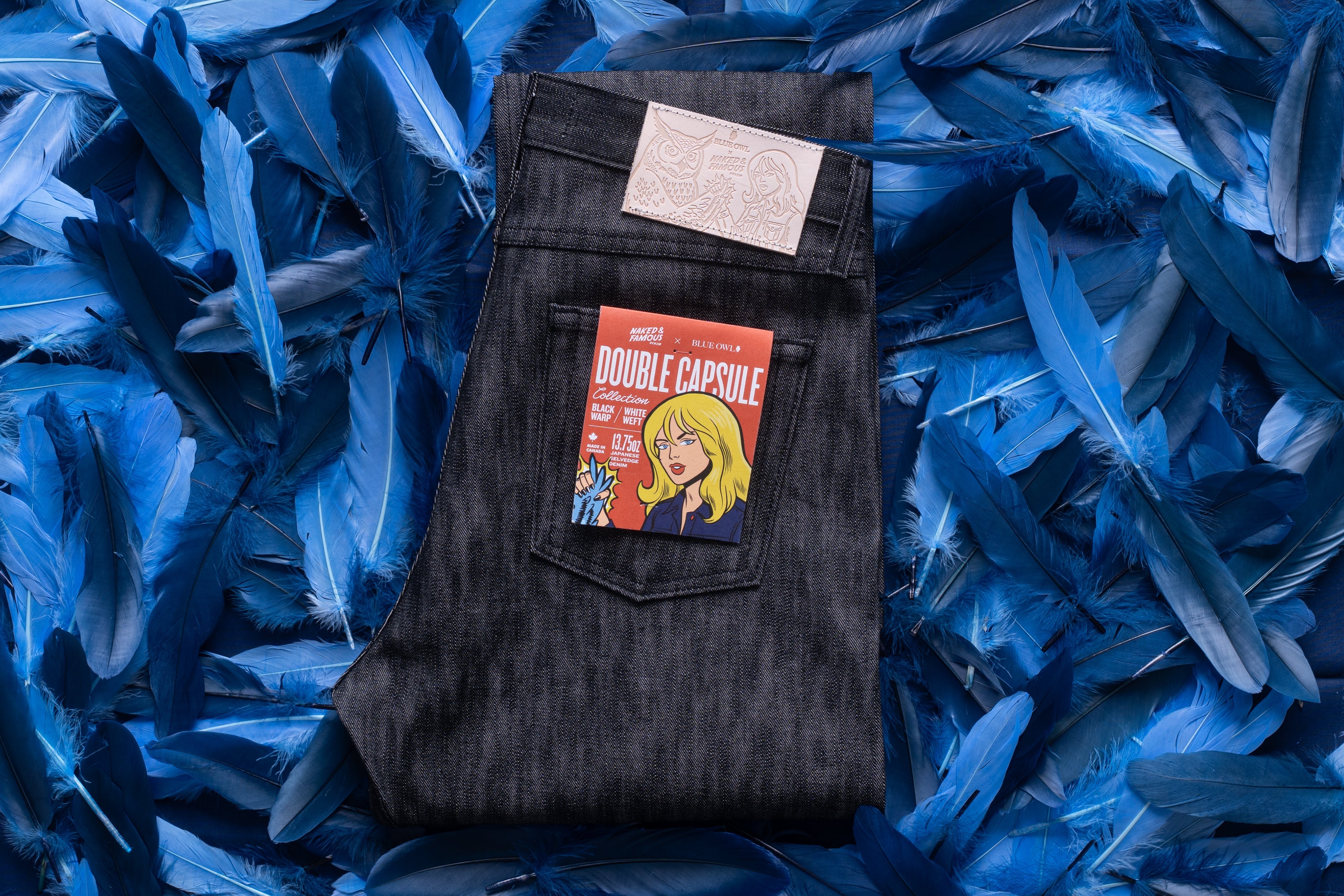 Black Warp / White Weft Selvedge - Double Capsule Collection