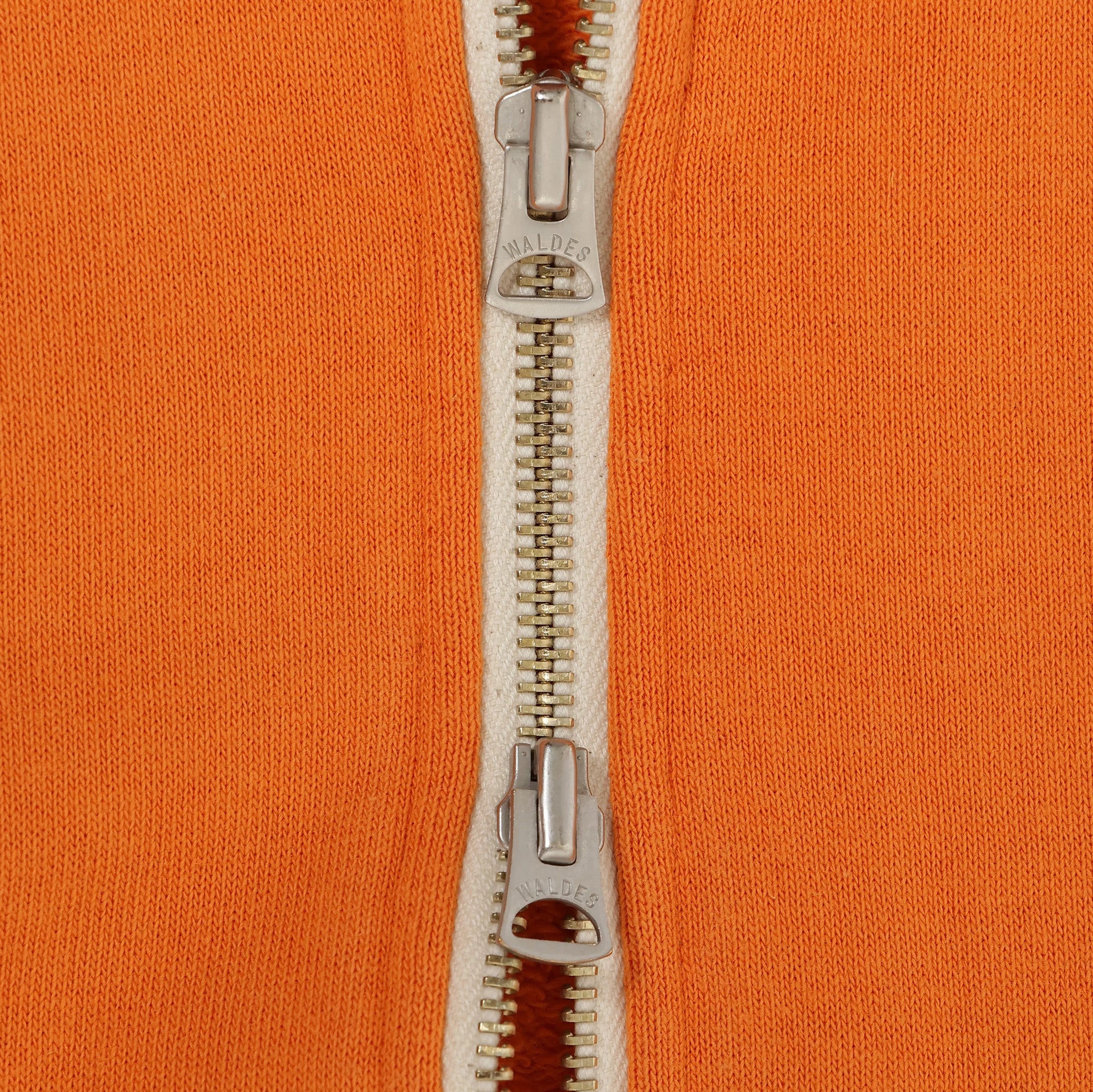 Zip Hoodie - Super Looper French Terry - Orange