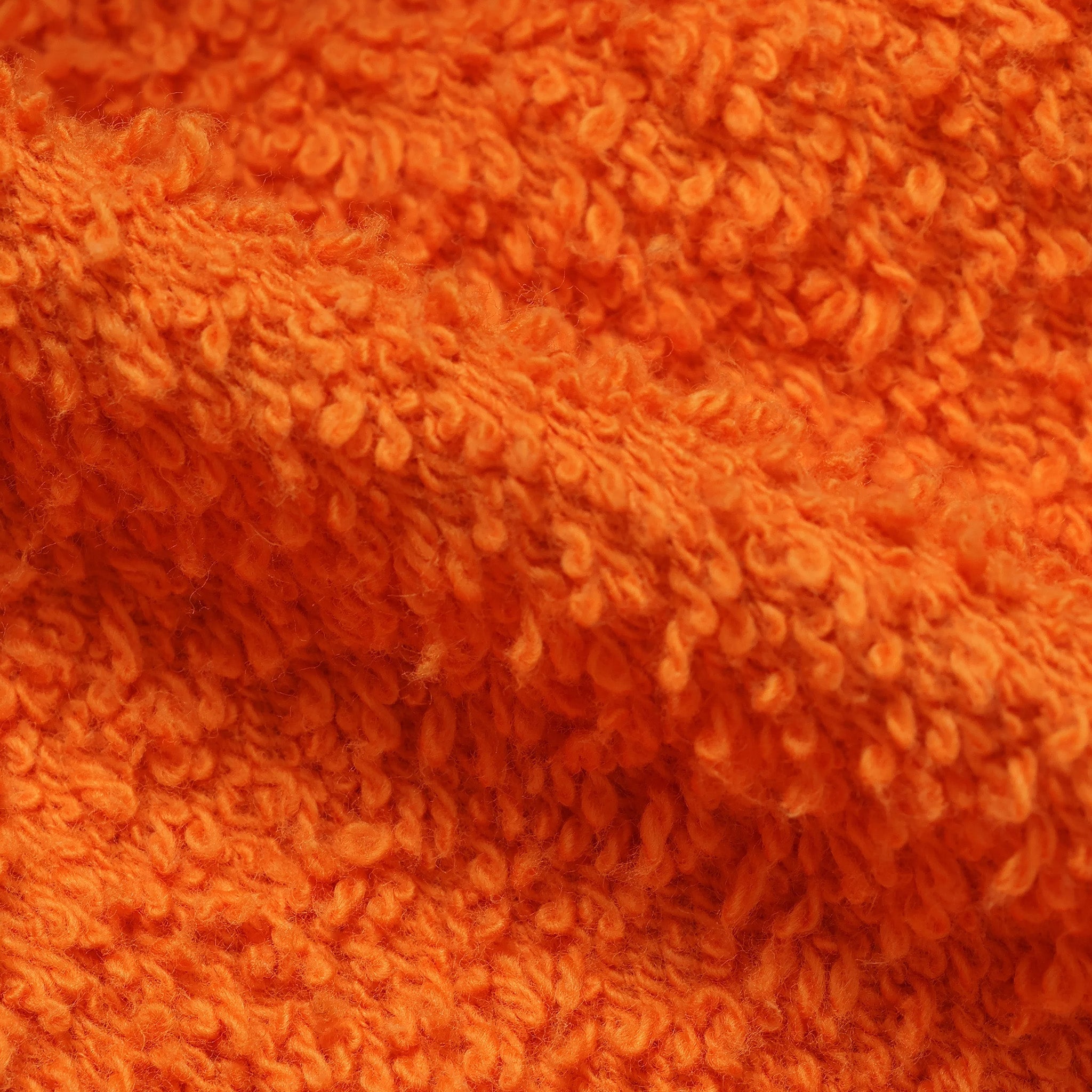Zip Hoodie - Super Looper French Terry - Orange