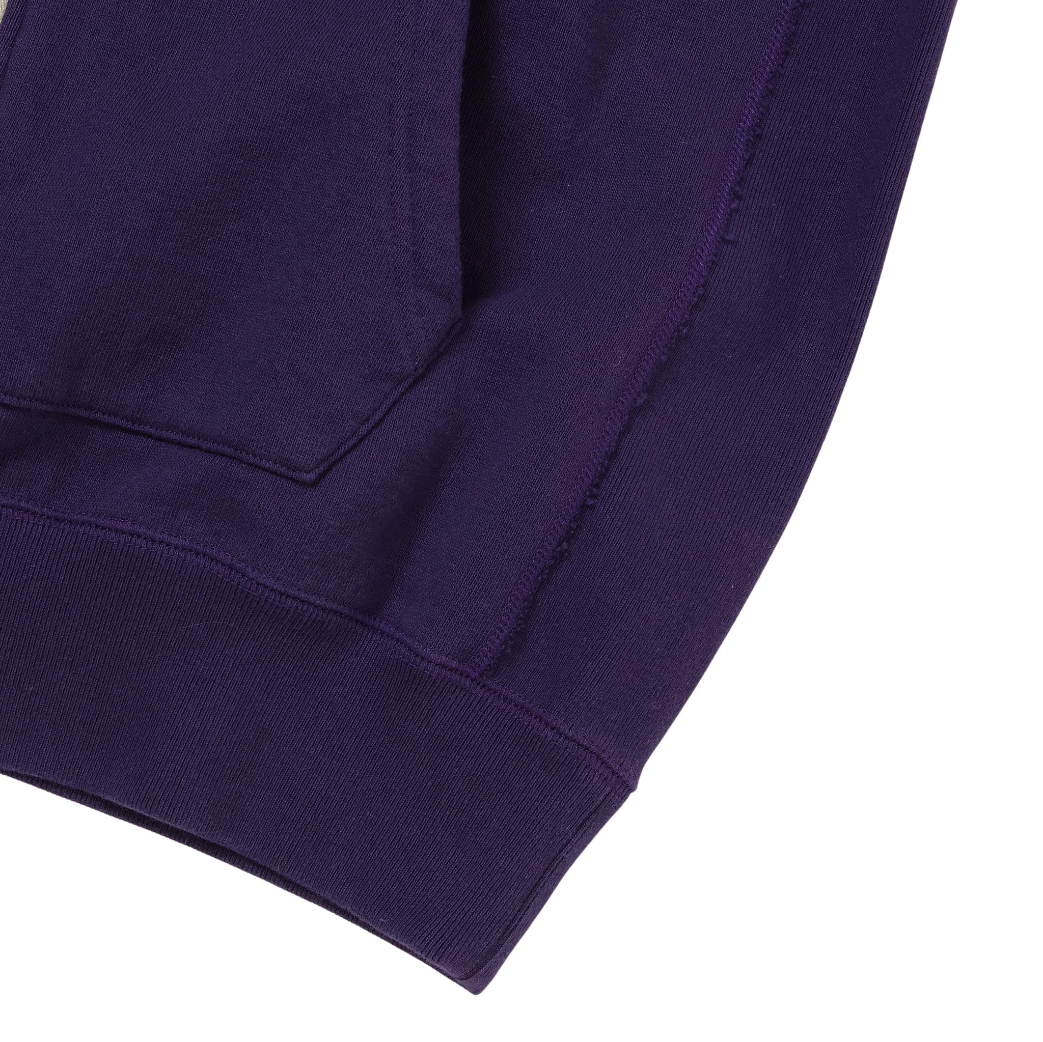 Zip Hoodie - Super Looper French Terry - Purple