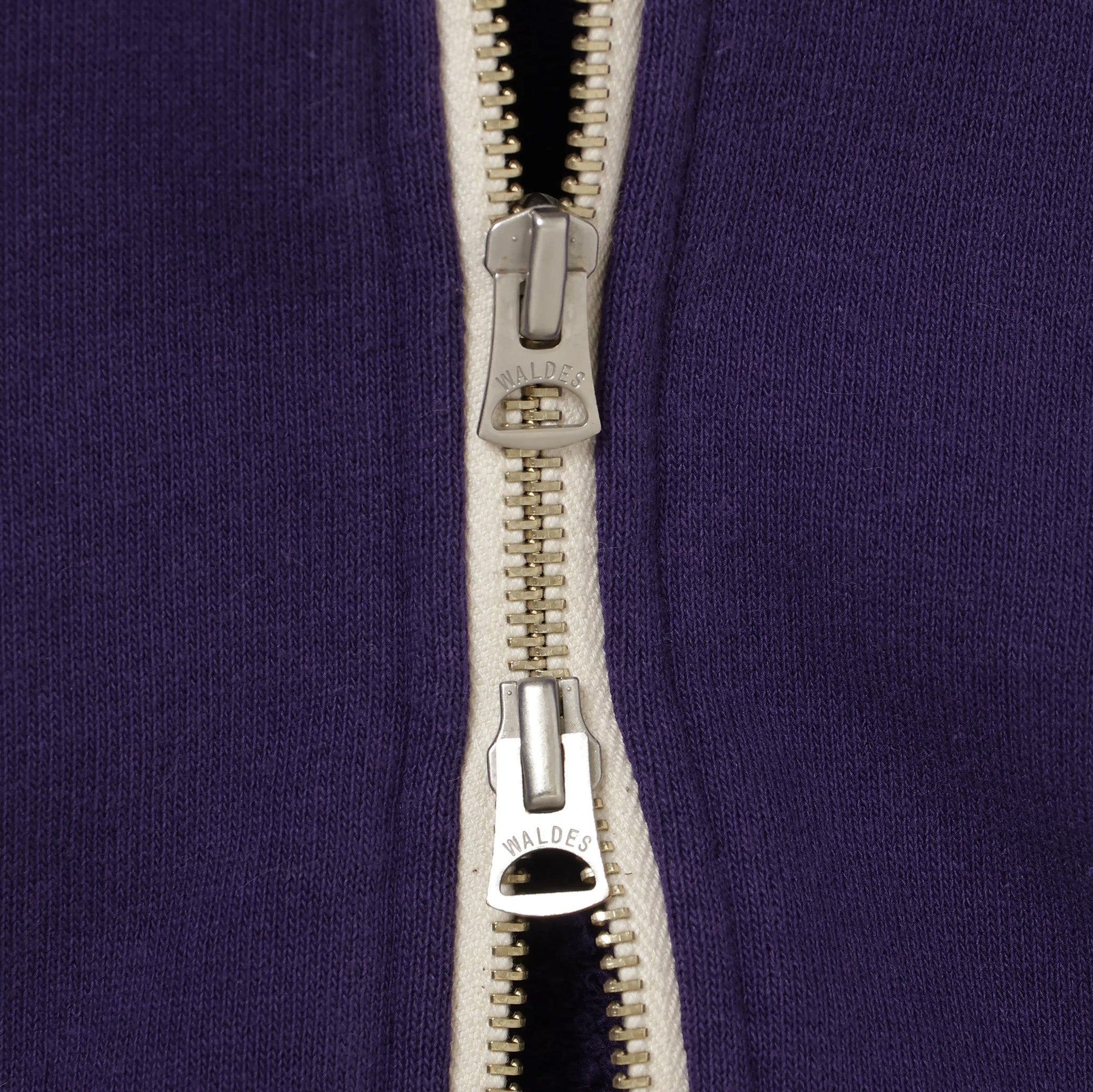 Zip Hoodie - Super Looper French Terry - Purple