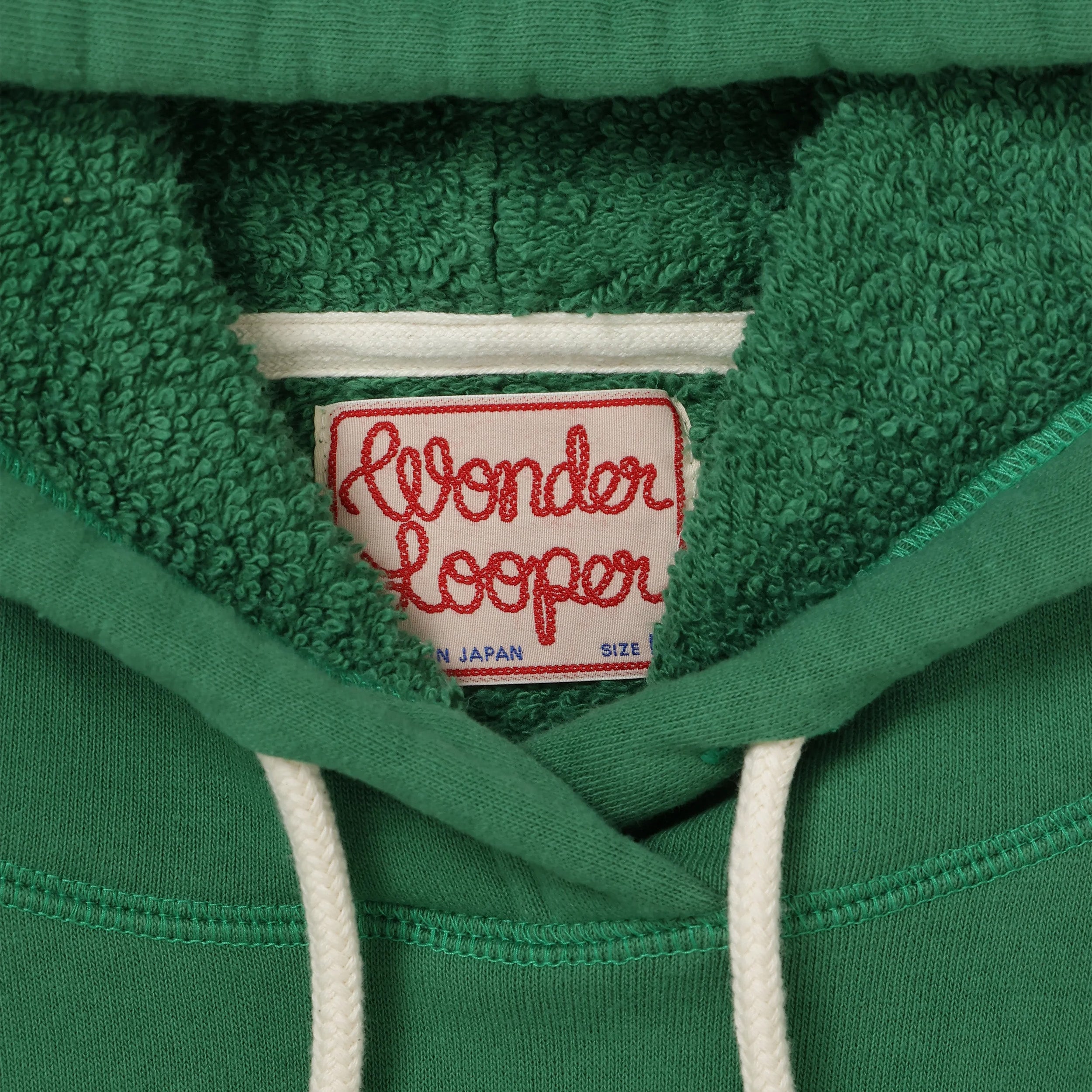 Pullover Hoodie - Super Looper French Terry - Green