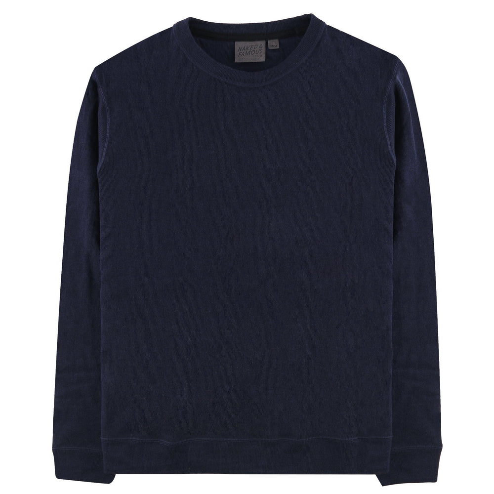 Slim Crew - Vintage Doubleface - Navy by Naked & Famous Denim
