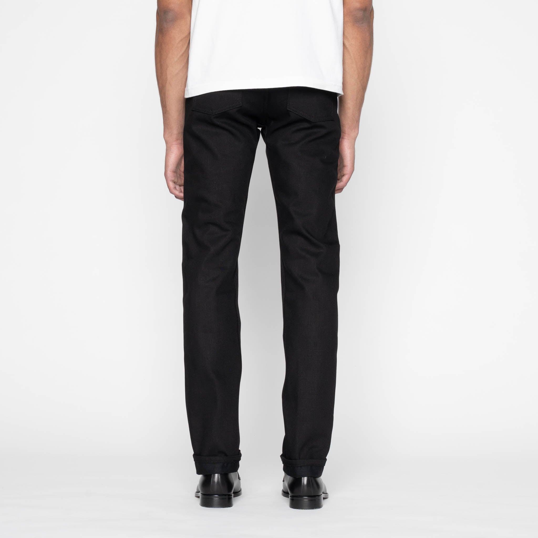 Weird Guy  -  Solid Black Selvedge