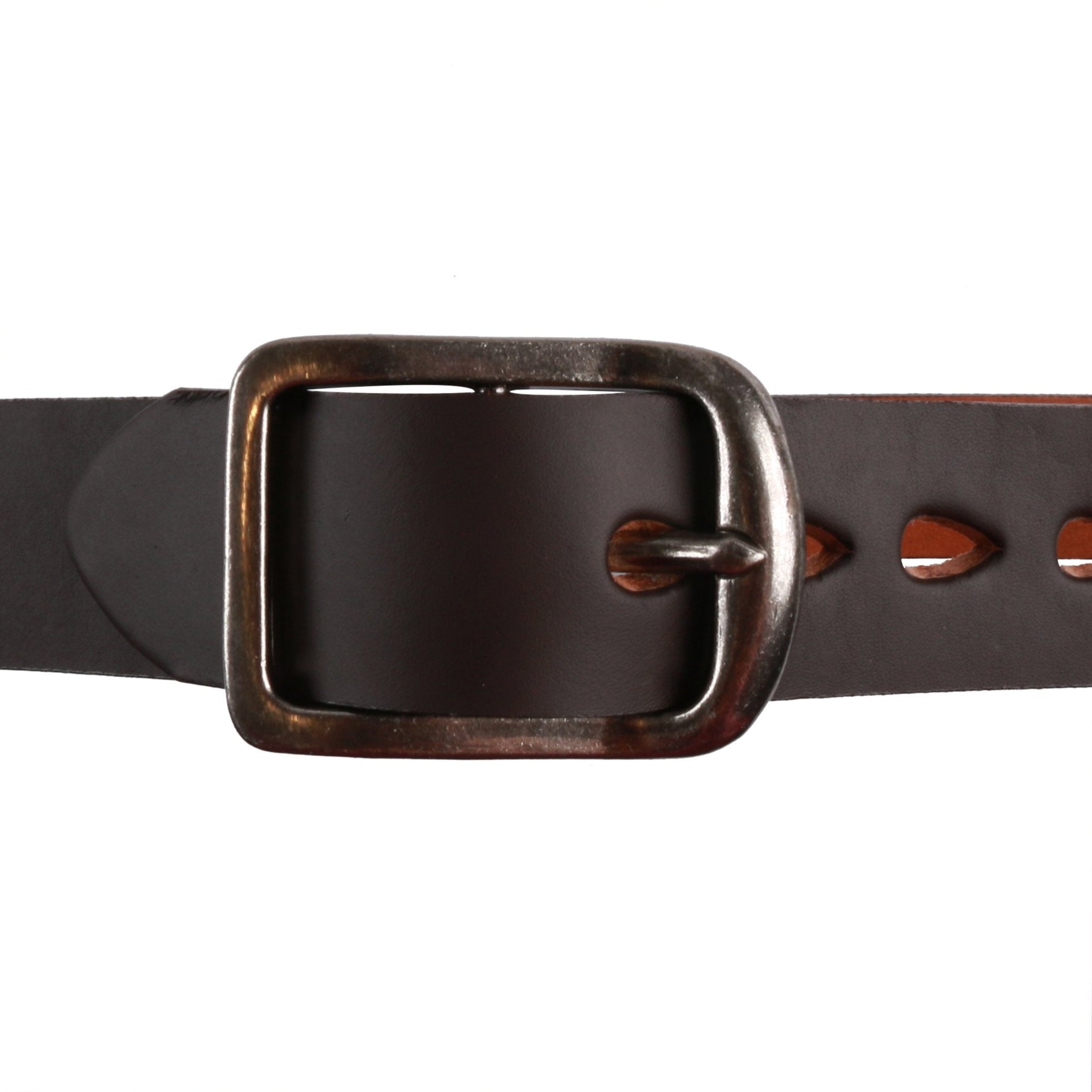 Thick Belt - 7mm Bovine Leather - Brown | Naked & Famous Denim