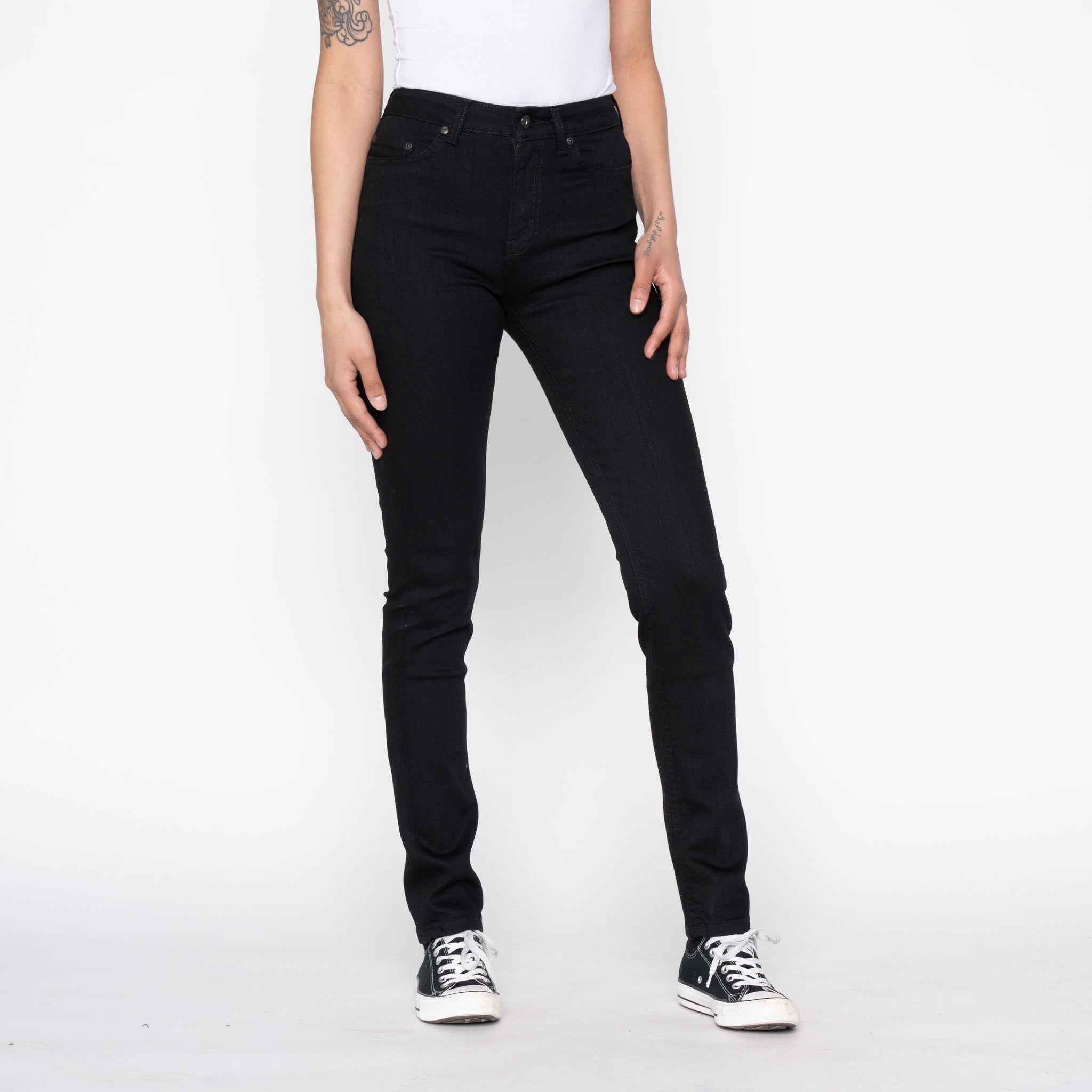 Women's - High Skinny - Black Power Stretch