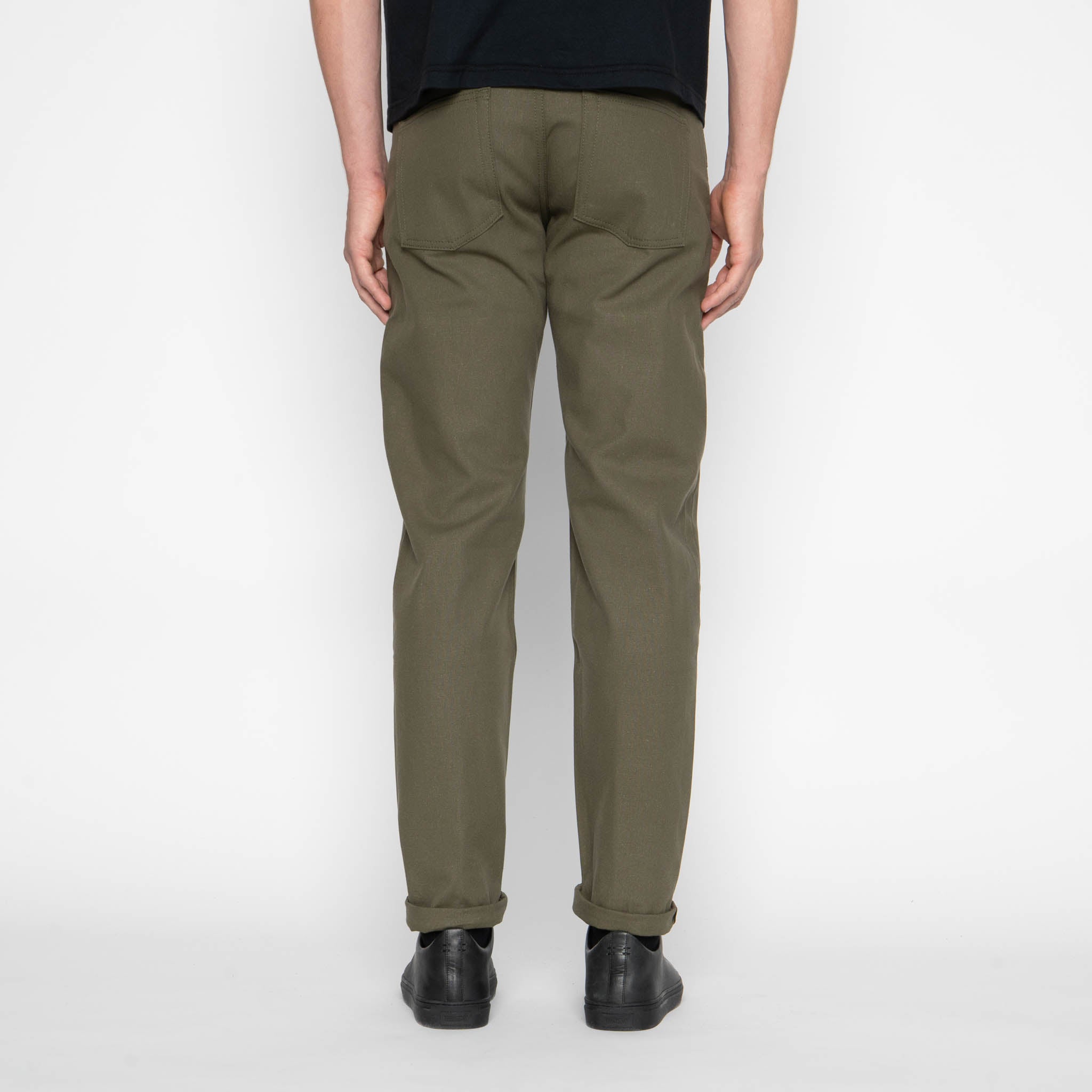 Easy Guy - Army Green Duck Selvedge