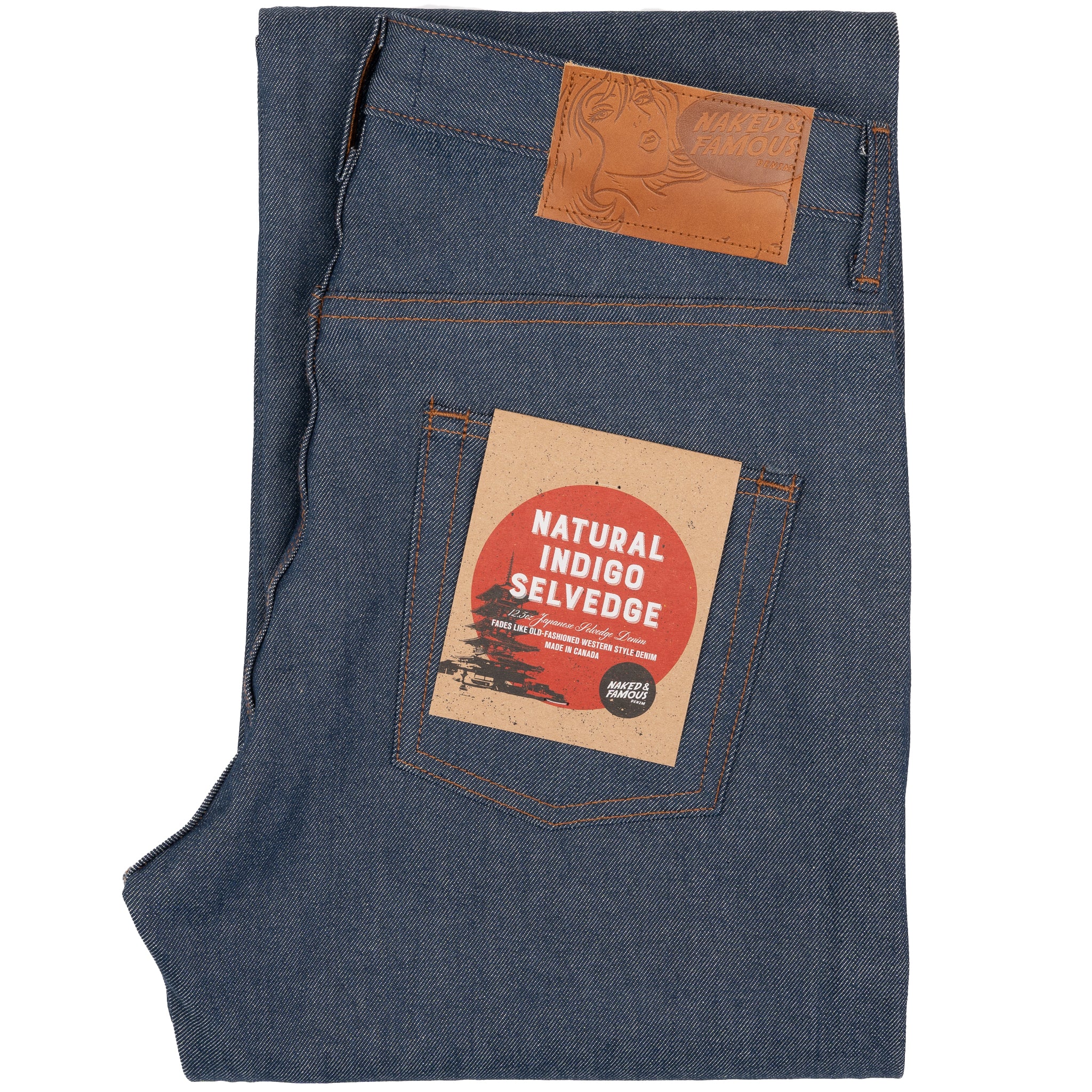 Strong Guy - Natural Indigo Selvedge | Naked & Famous Denim