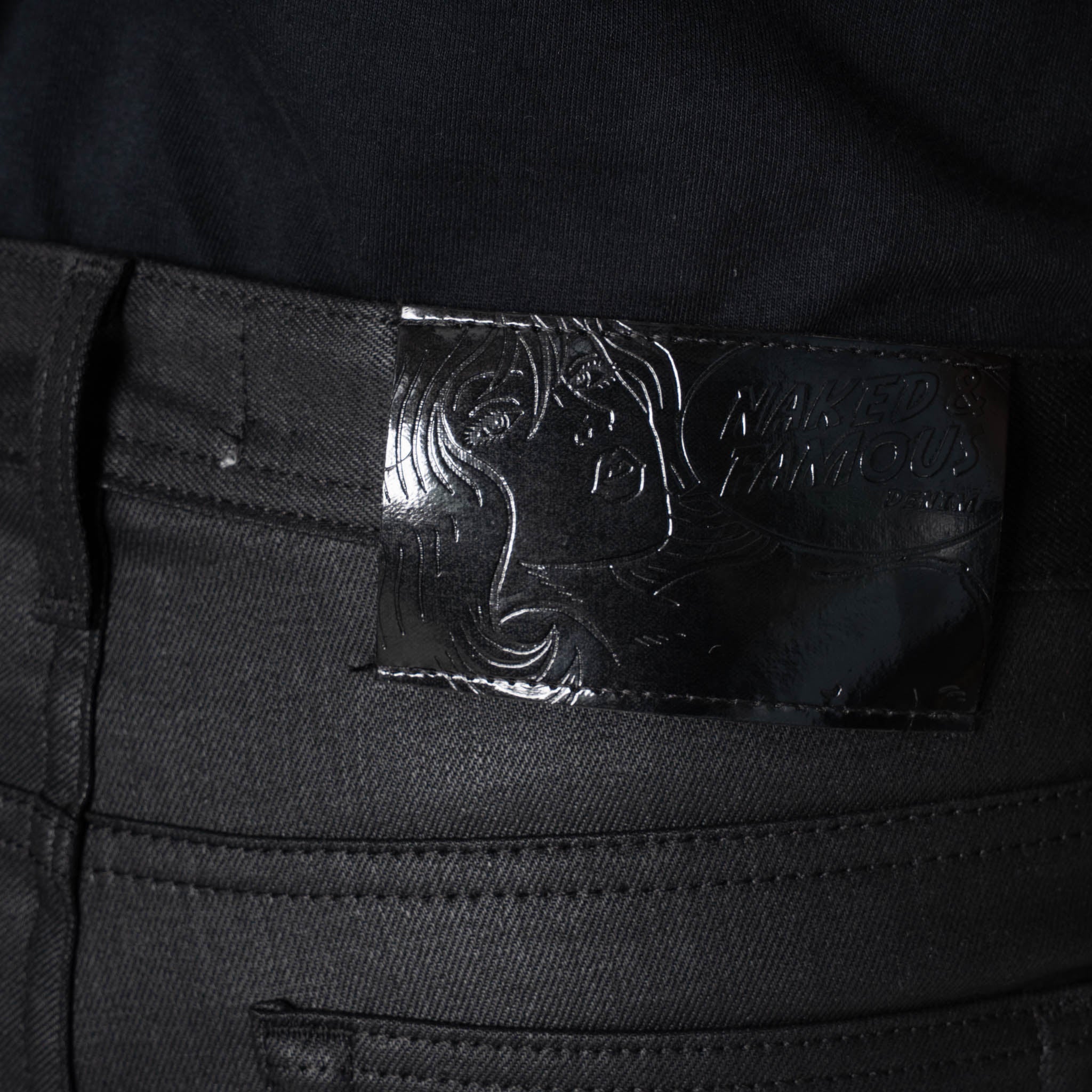 Weird Guy - Wax Coated Black Stretch