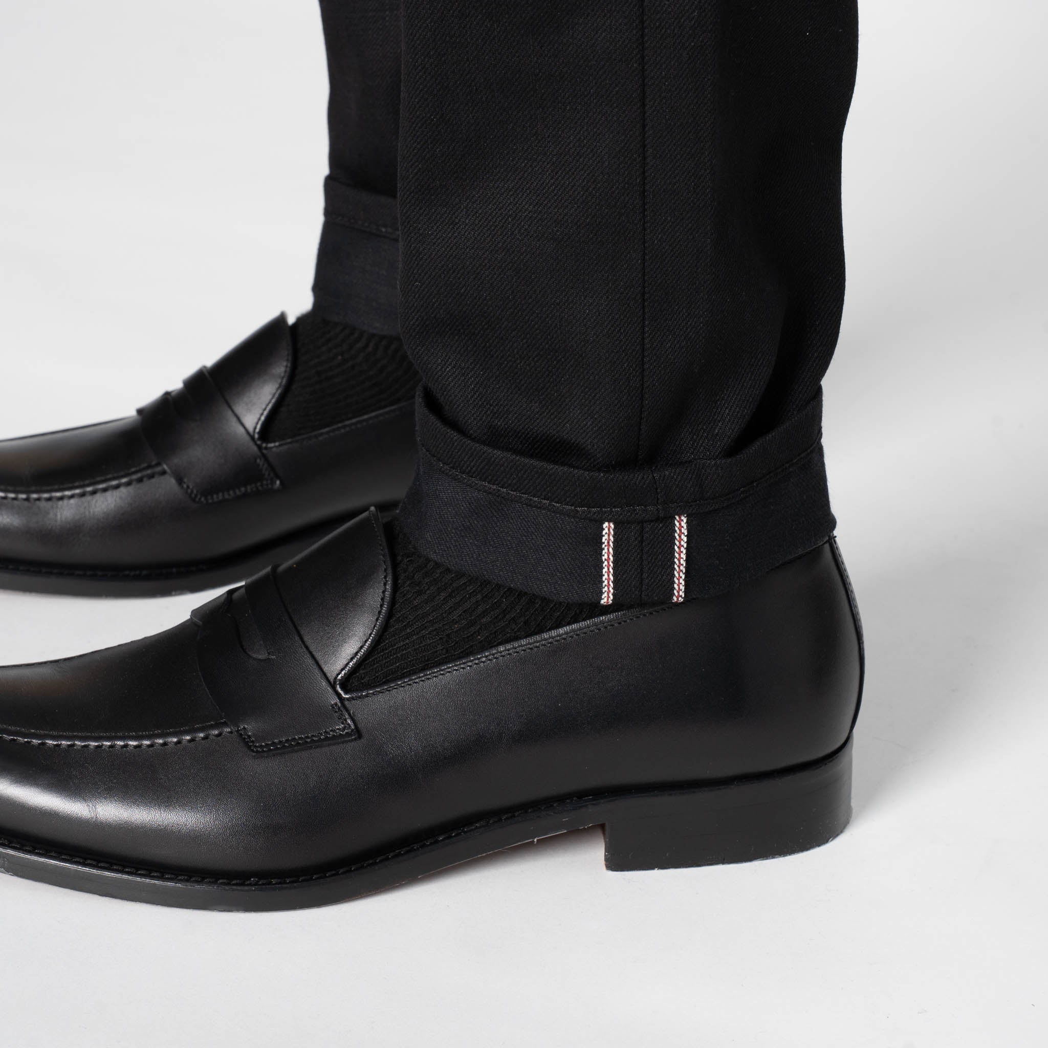 Super Guy - Solid Black Selvedge