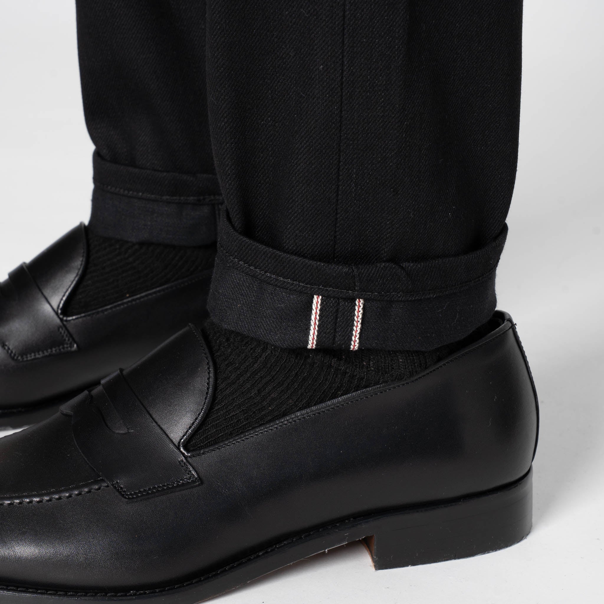 Easy Guy - Solid Black Selvedge