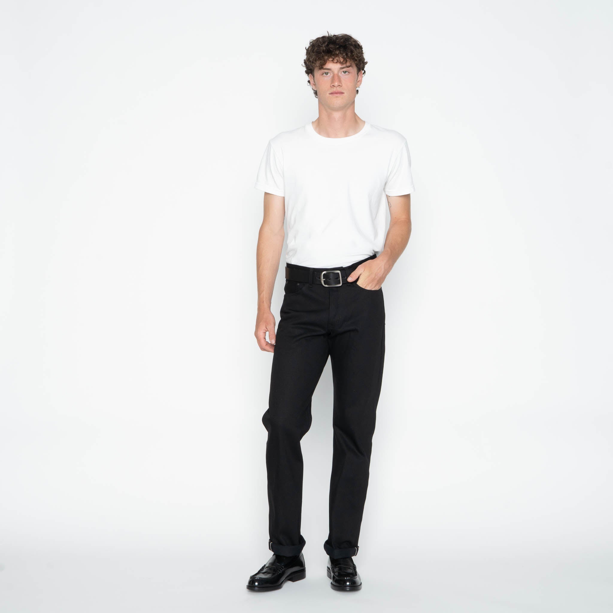 True Guy - Solid Black Selvedge