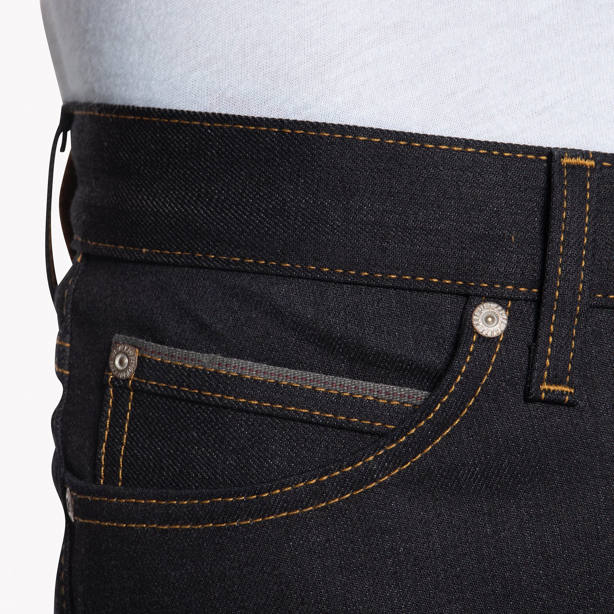 Stacked Guy - Deep Indigo Stretch Selvedge by Naked & Famous Denim