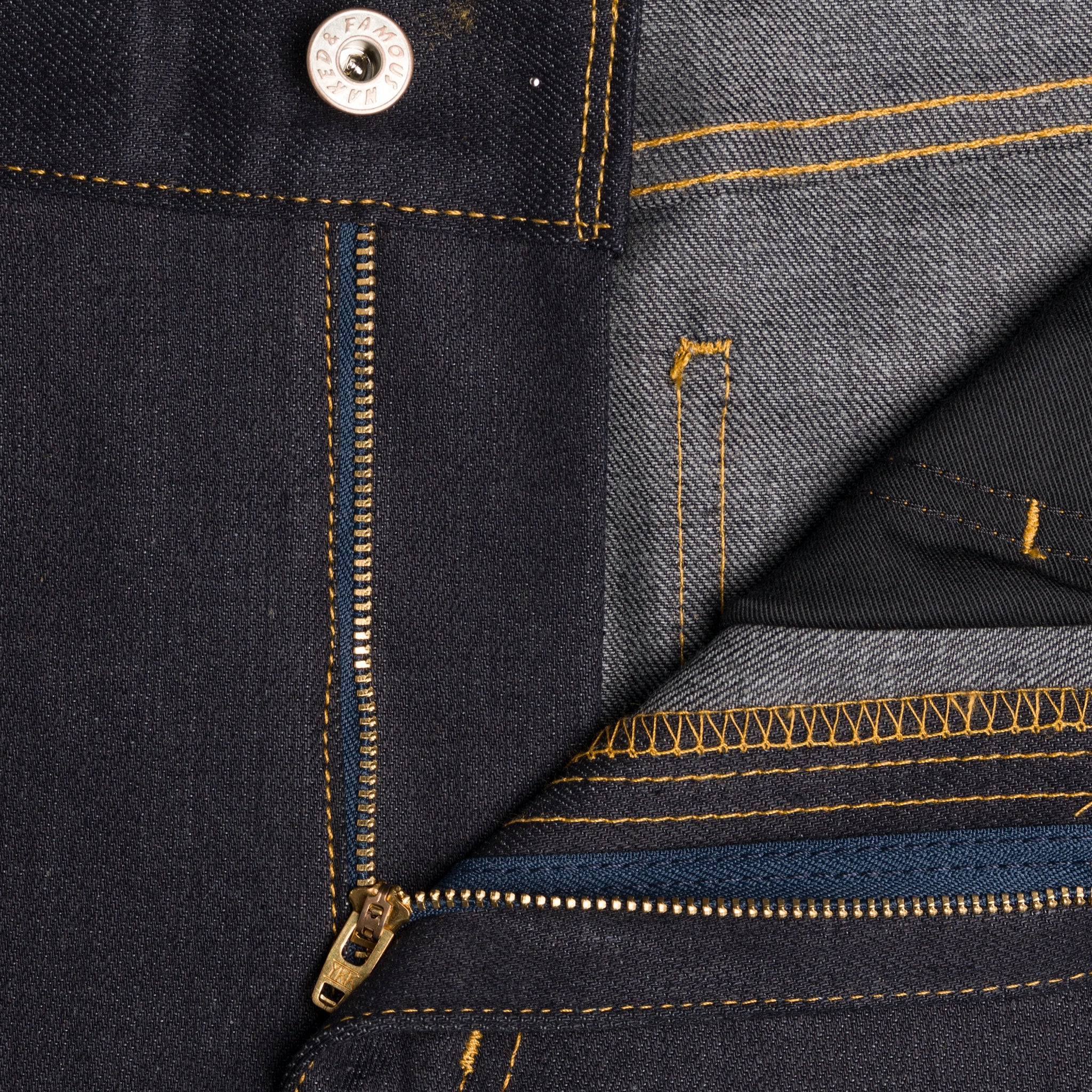 Stacked Guy - Deep Indigo Stretch Selvedge by Naked & Famous Denim