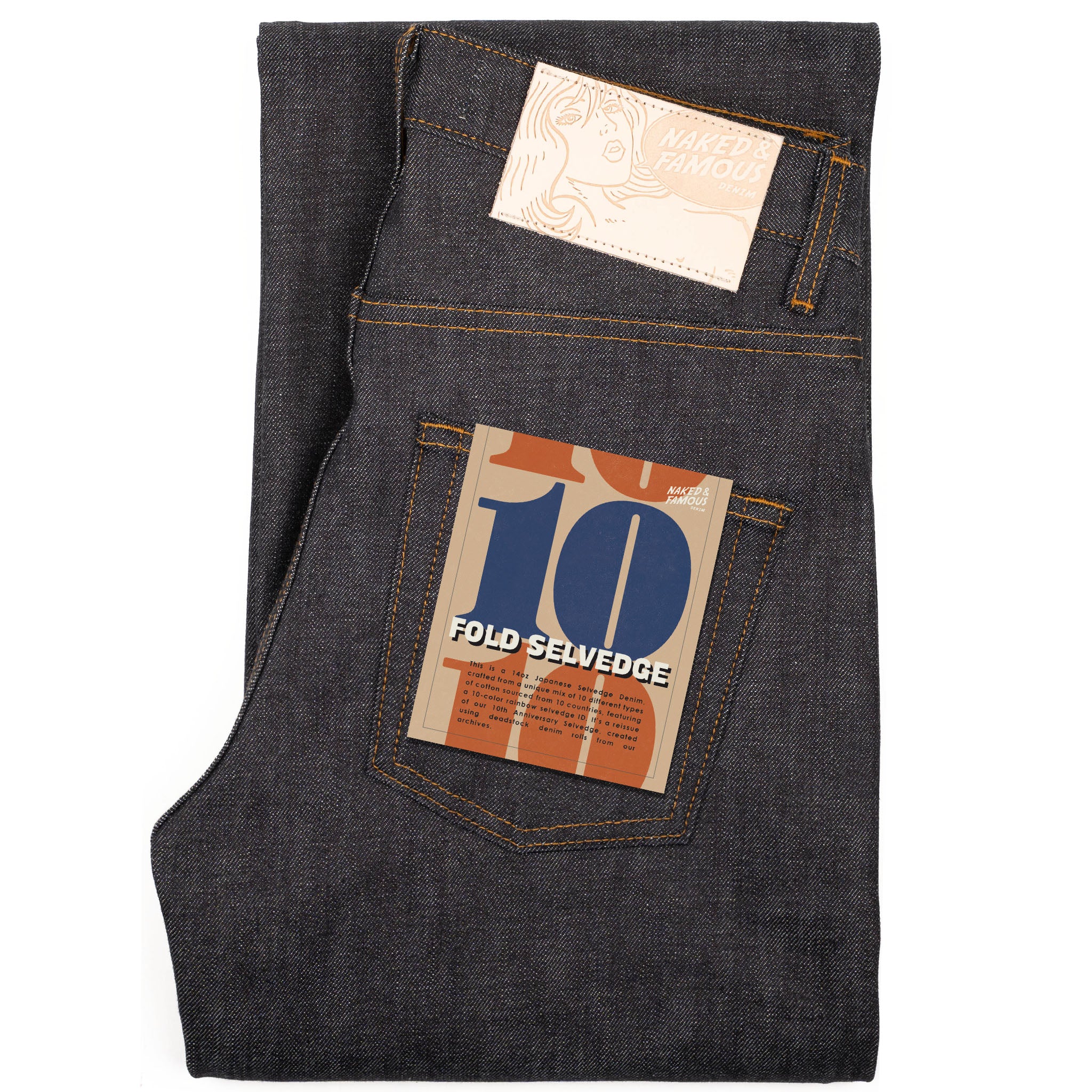 Strong Guy - Tenfold Selvedge - Indigo | Naked & Famous Denim