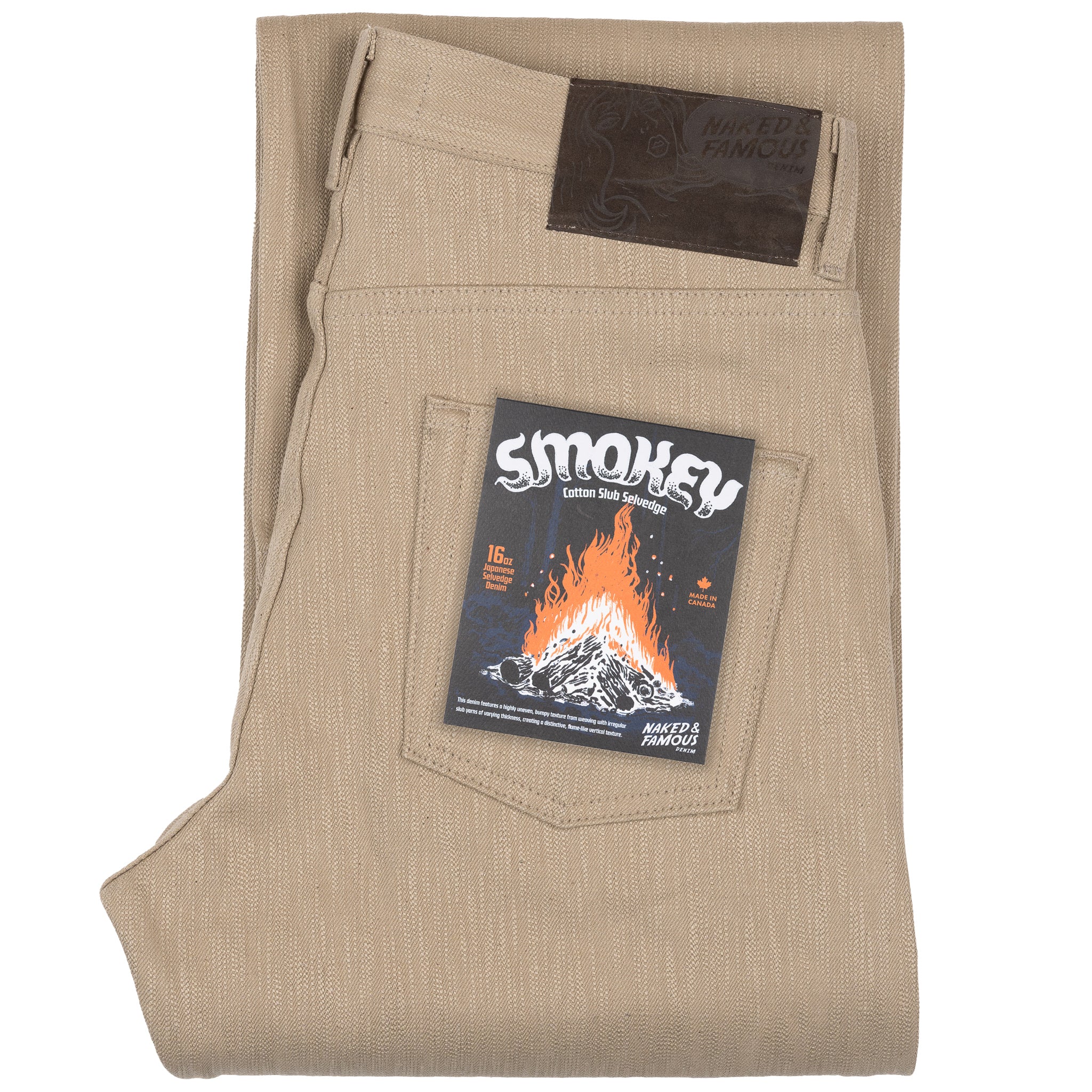 Strong Guy - Smokey Cotton Slub Selvedge by Naked & Famous Denim