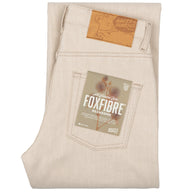 Strong Guy - All Natural Ecru Foxfibre® Selvedge by Naked & Famous Denim