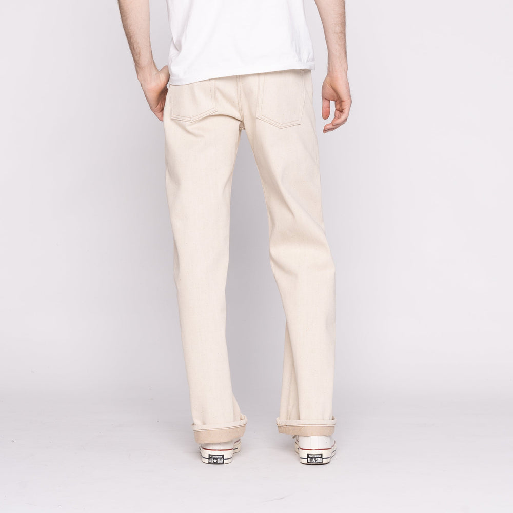 Strong Guy - All Natural Ecru Foxfibre® Selvedge by Naked & Famous Denim