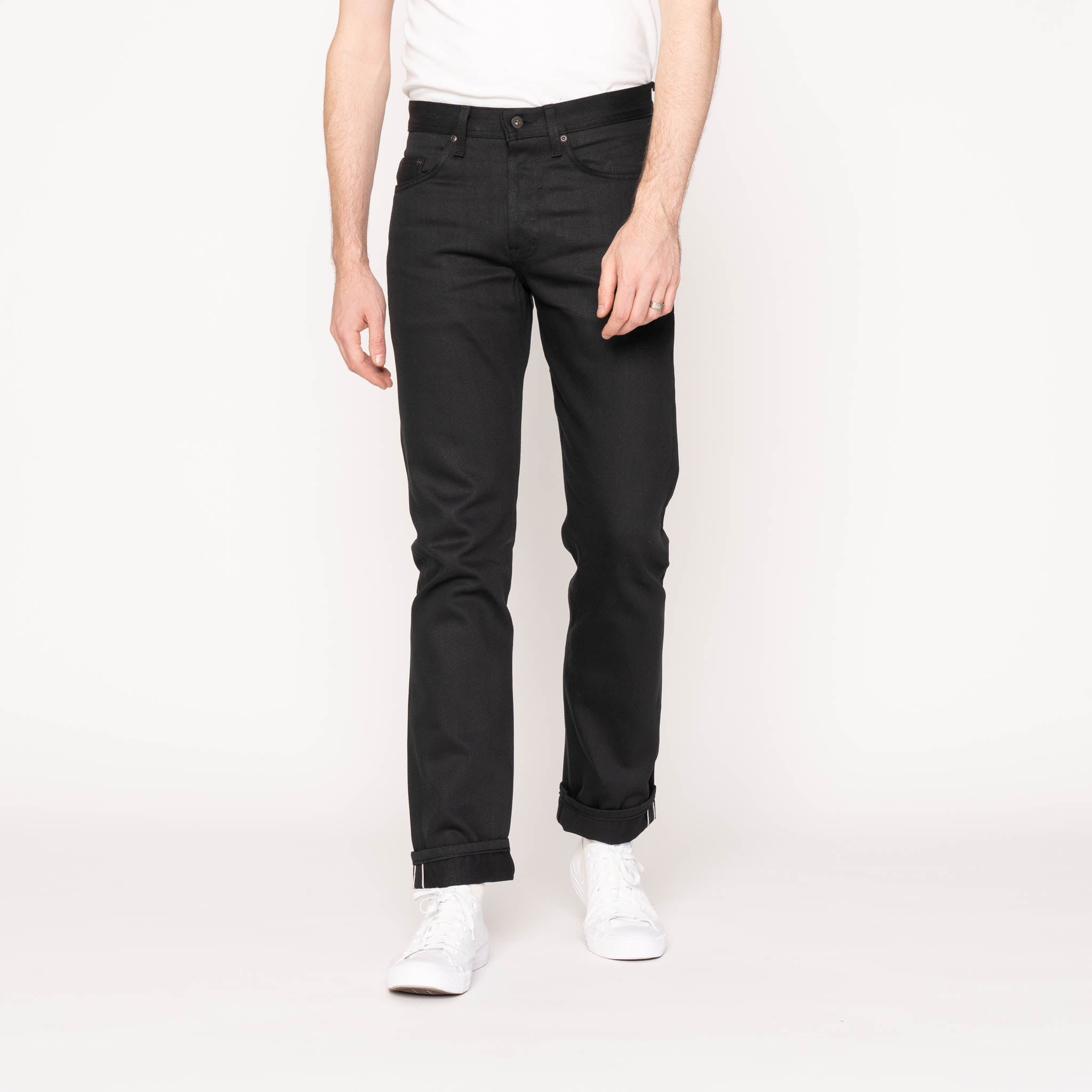 Weird Guy - Forever    Black    Selvedge